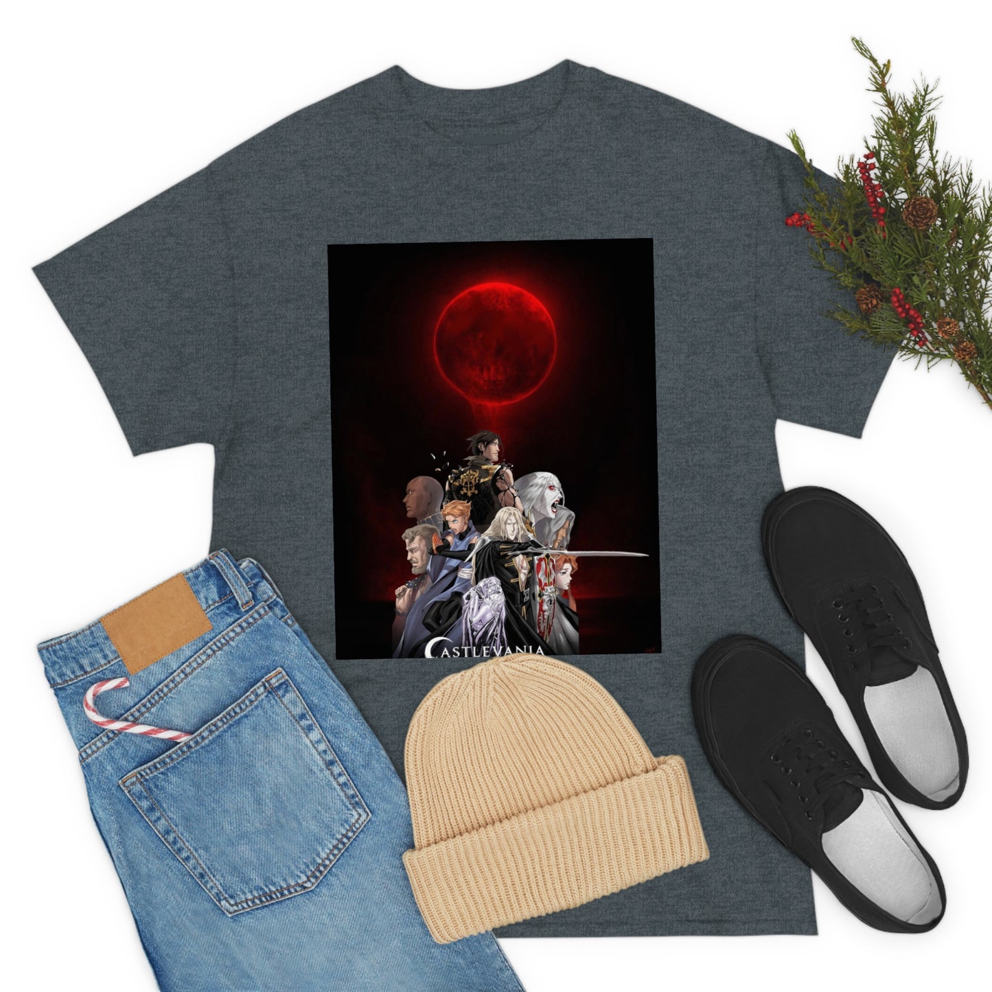 Castlevania Unisex Heavy Cotton T-Shirt
