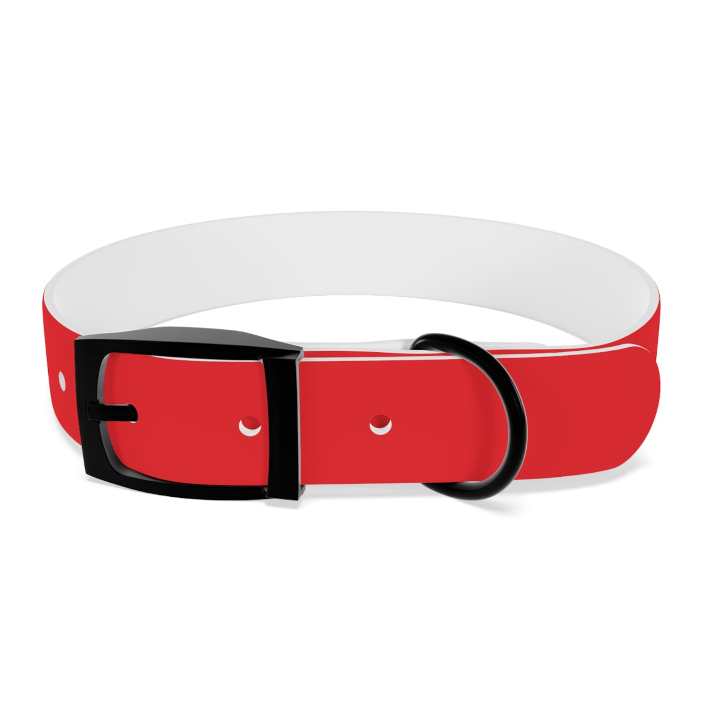 Red Kitsune Dog Collar