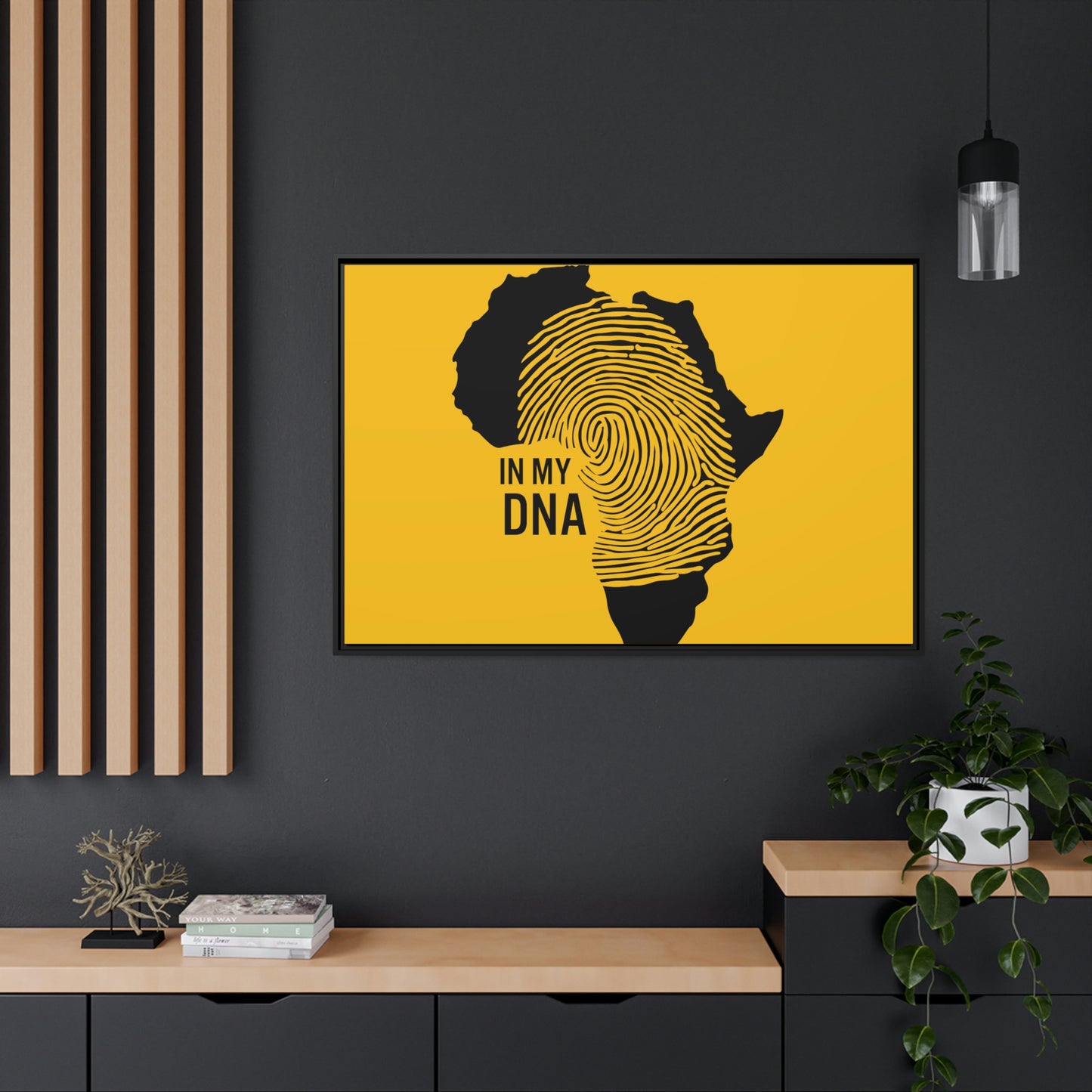 Africa in my DNA, Black Frame