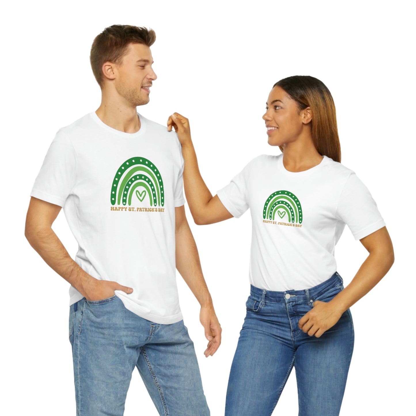 Happy St Patricks Day Unisex Jersey Short Sleeve Tee