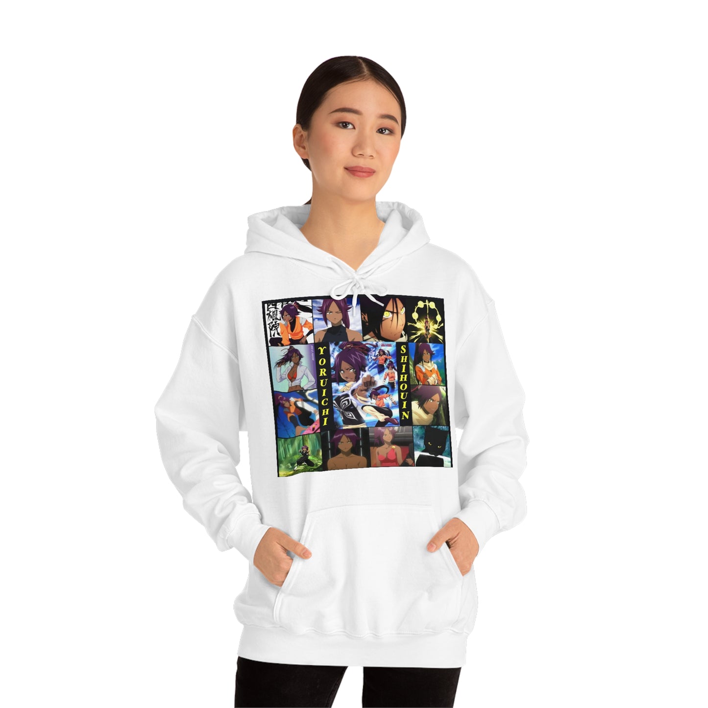Yoruichi Unisex Heavy Blend Pullover Hoodie