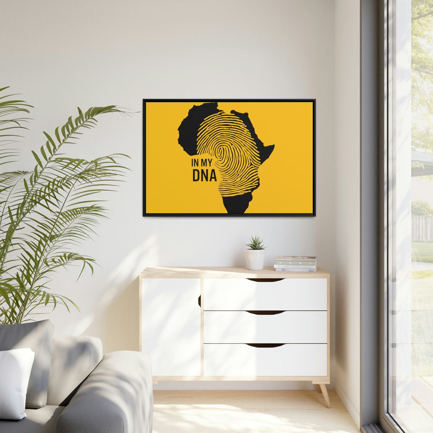 Africa in my DNA, Black Frame