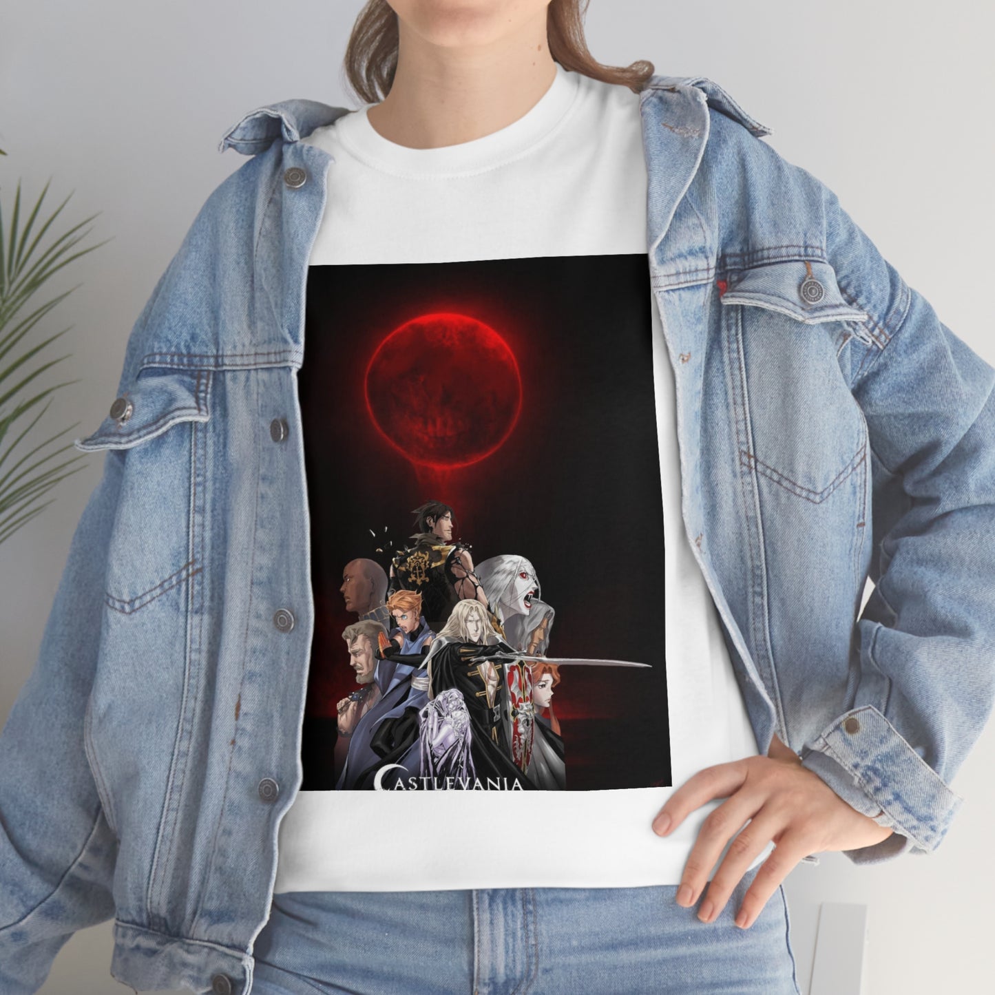 Castlevania Unisex Heavy Cotton T-Shirt