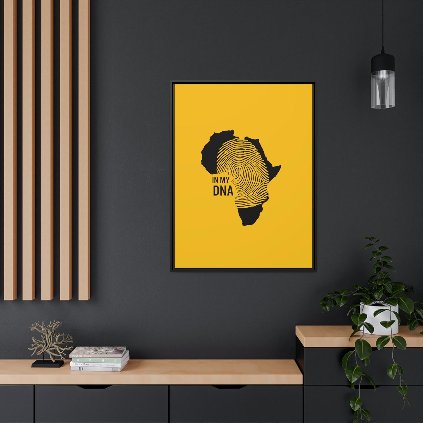 Africa in my DNA, Black Frame