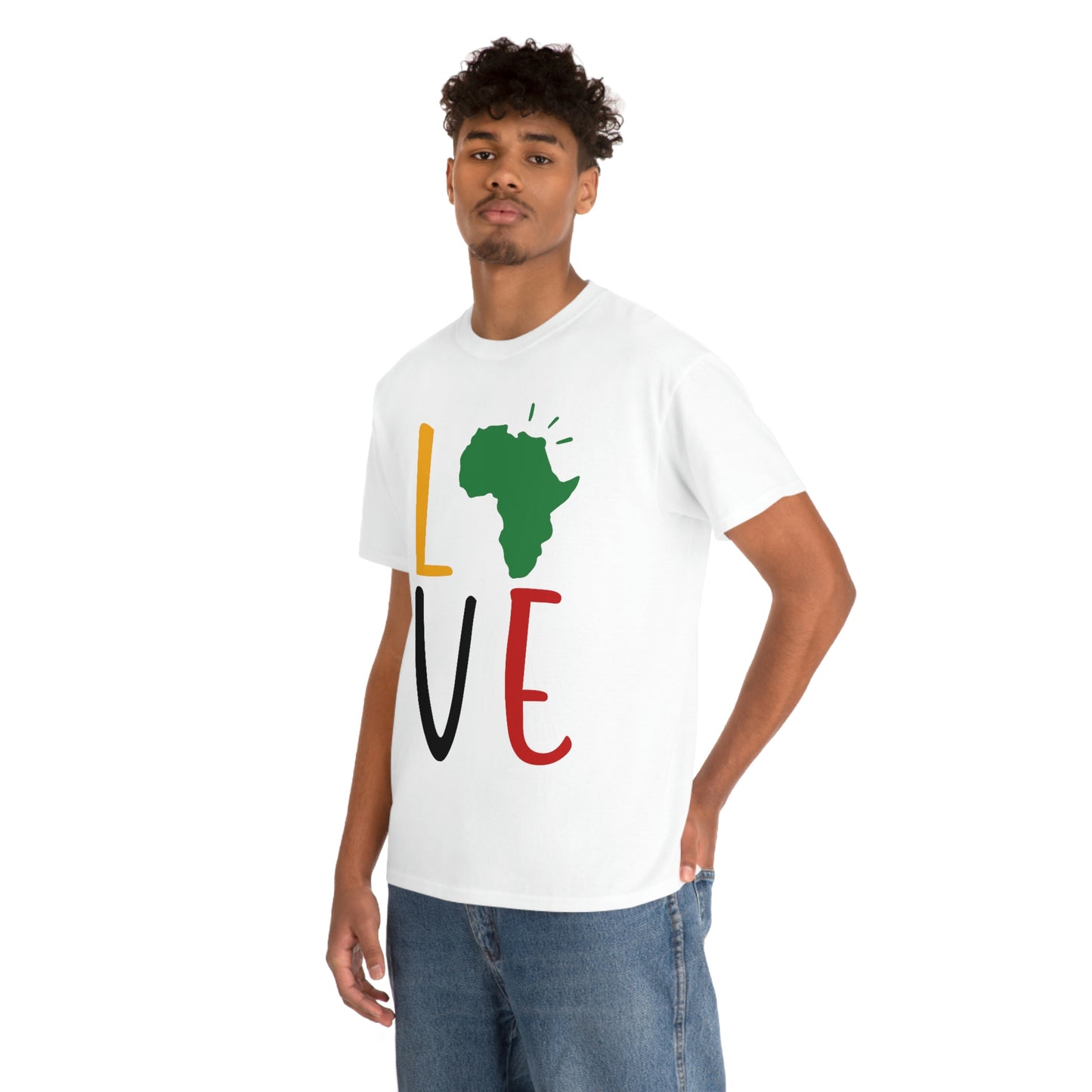 Black Love Unisex Heavy Cotton Tee