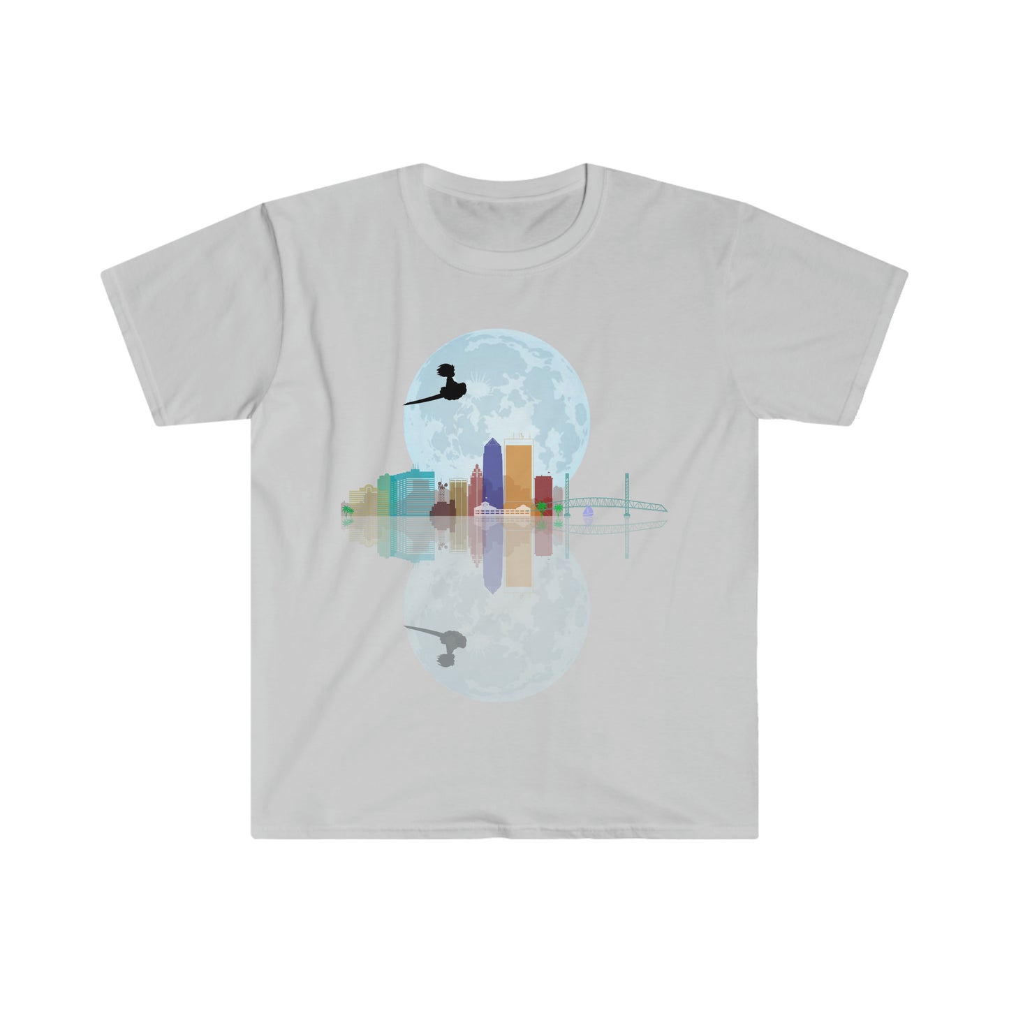 Unisex Softstyle Goku on Nimbus T-Shirt