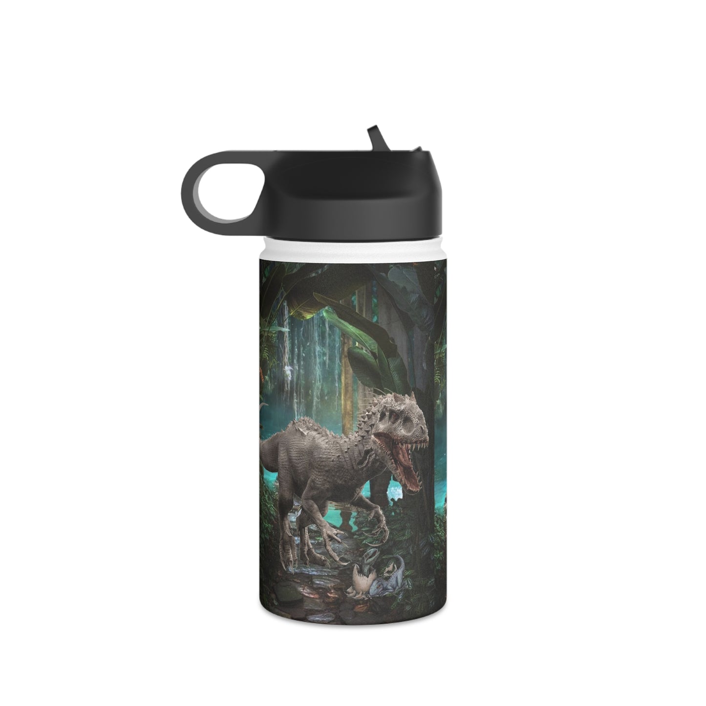 Dinosaur Stainless Steel Water Bottle, Standard Lid