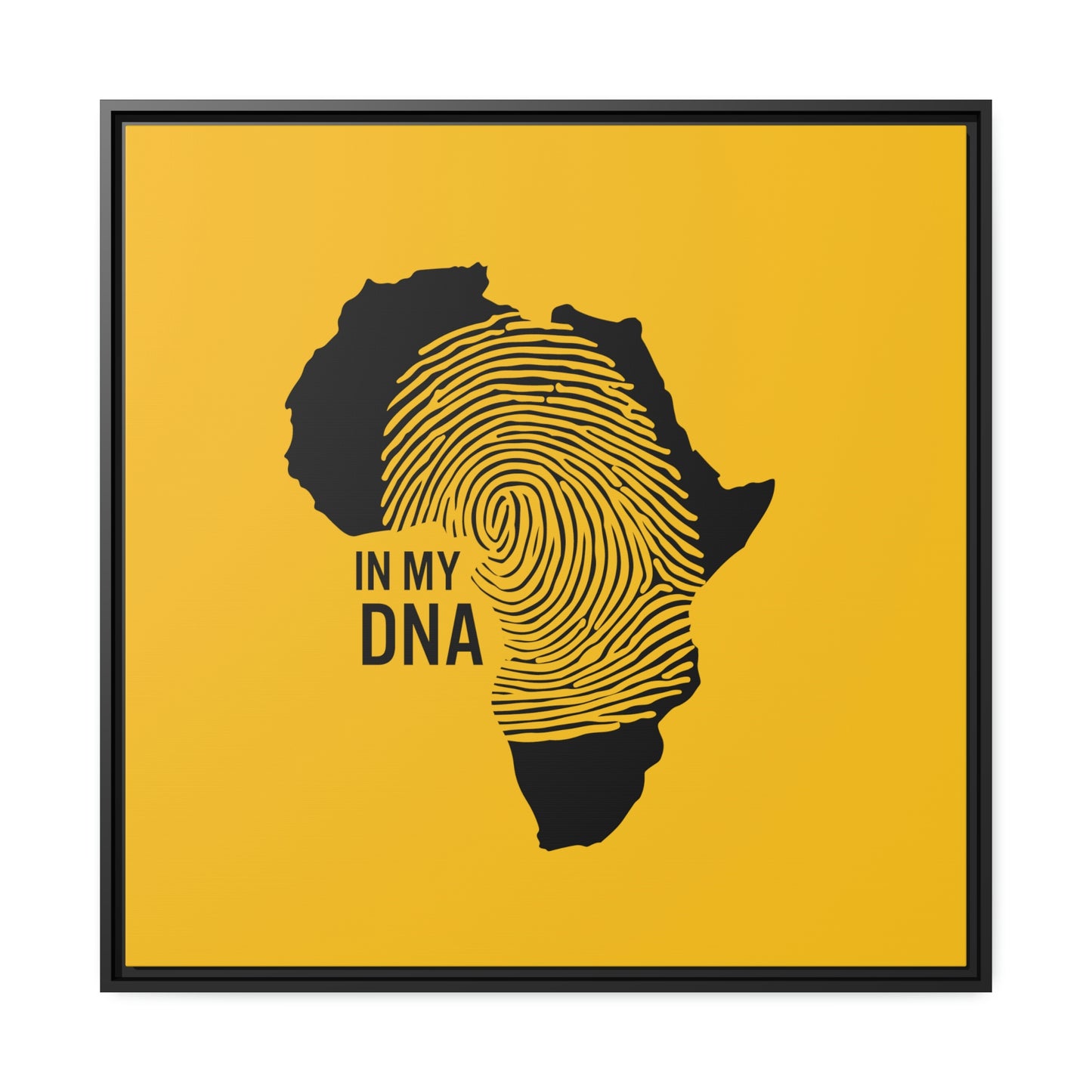 Africa in my DNA, Black Frame