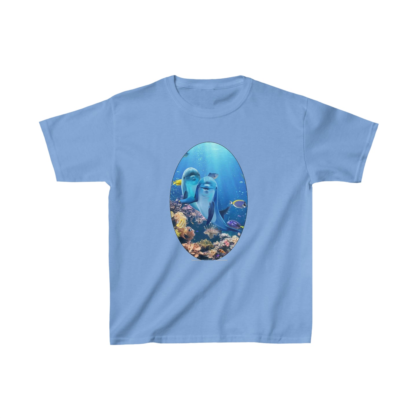 Kids Dolphin Heavy Cotton Tee