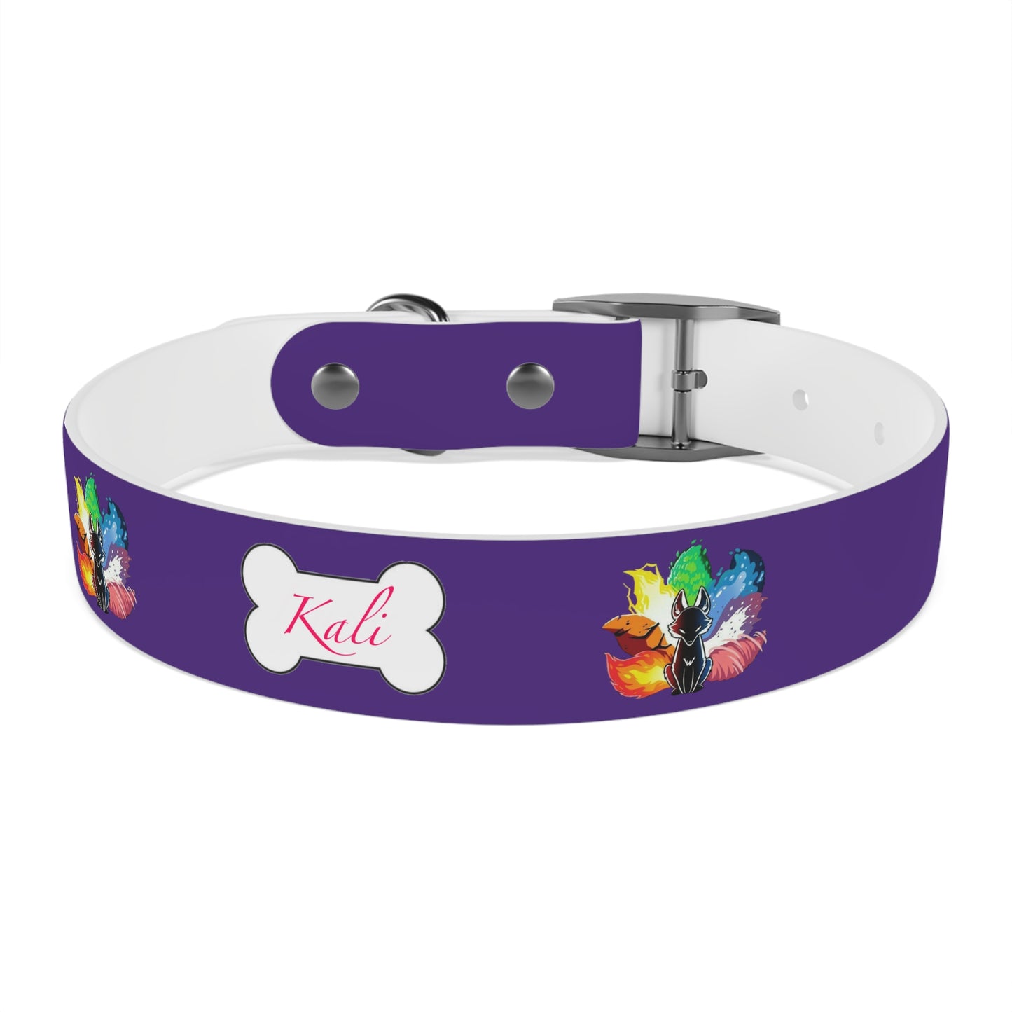 Ninetailed fox Dog Collar