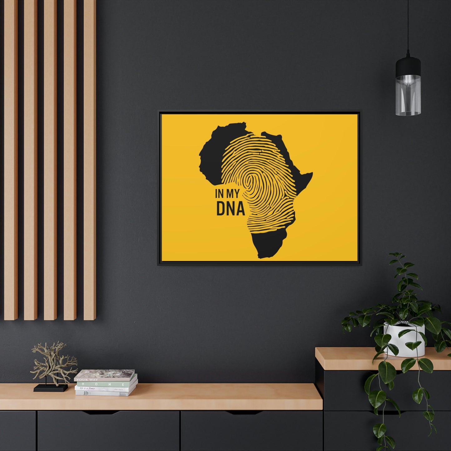Africa in my DNA, Black Frame