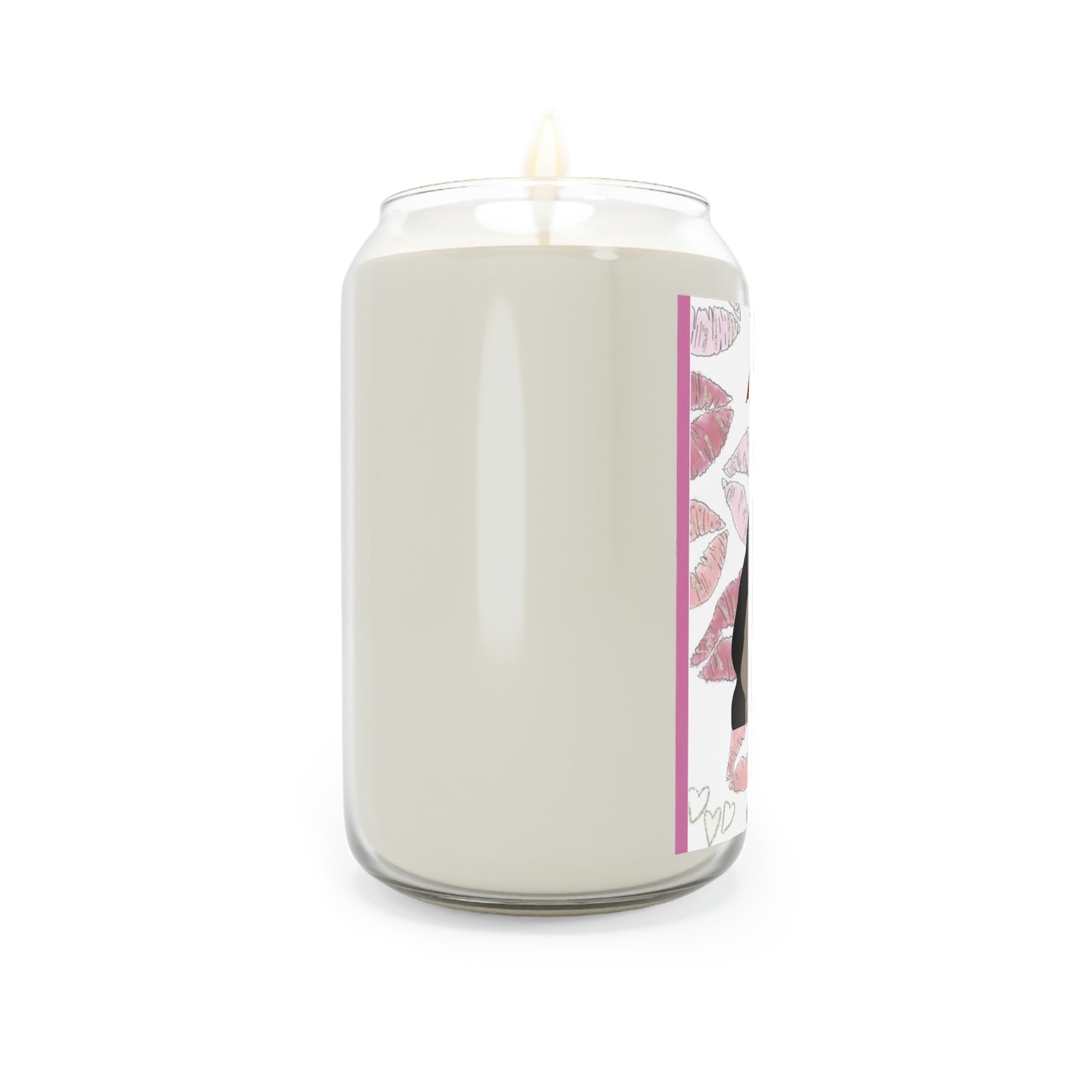 (KISS ME! Valentine’s Day) 70-80 HOUR, Soy Scented Candle, 13.75oz