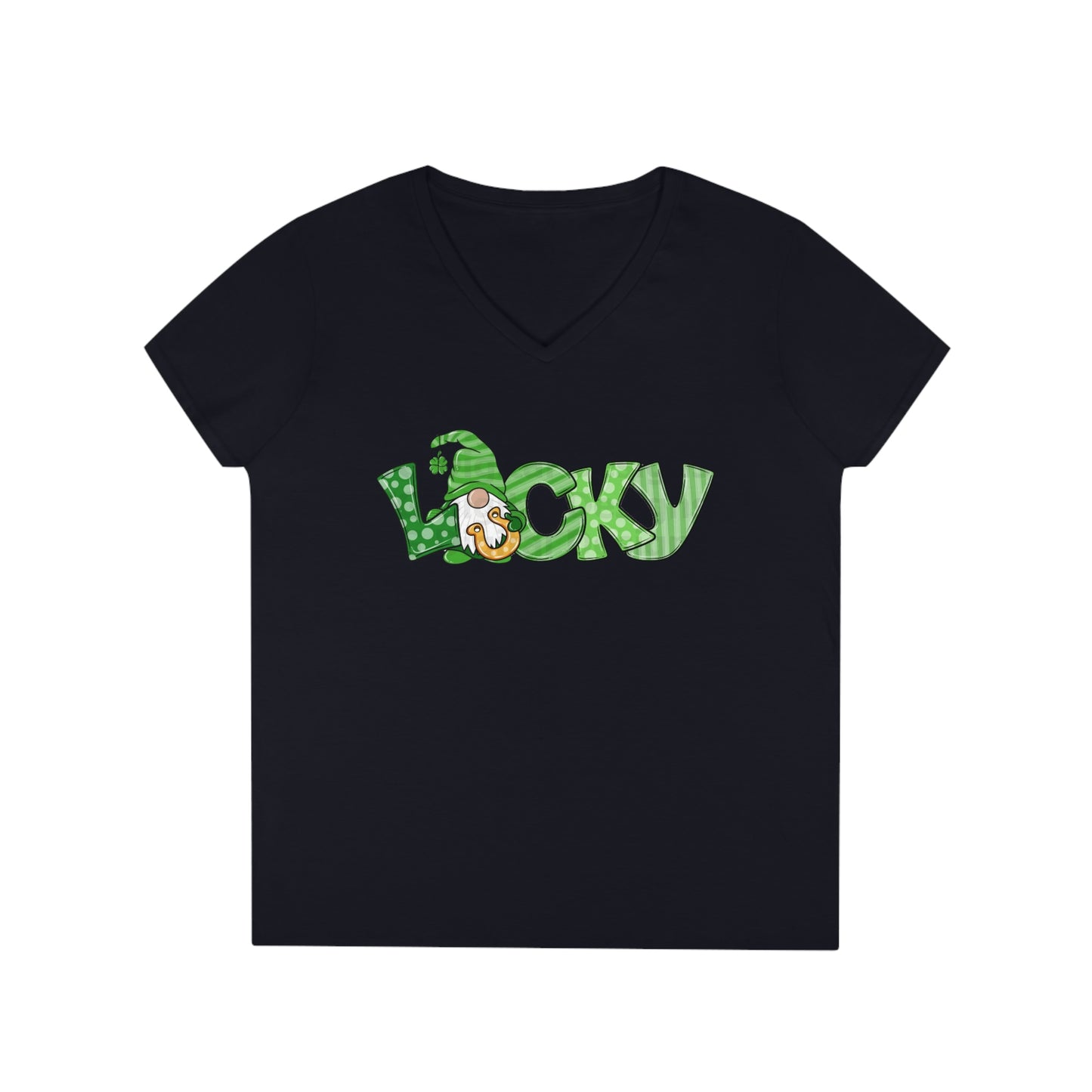 Ladies' Saint Patrick’s Day V-Neck T-Shirt