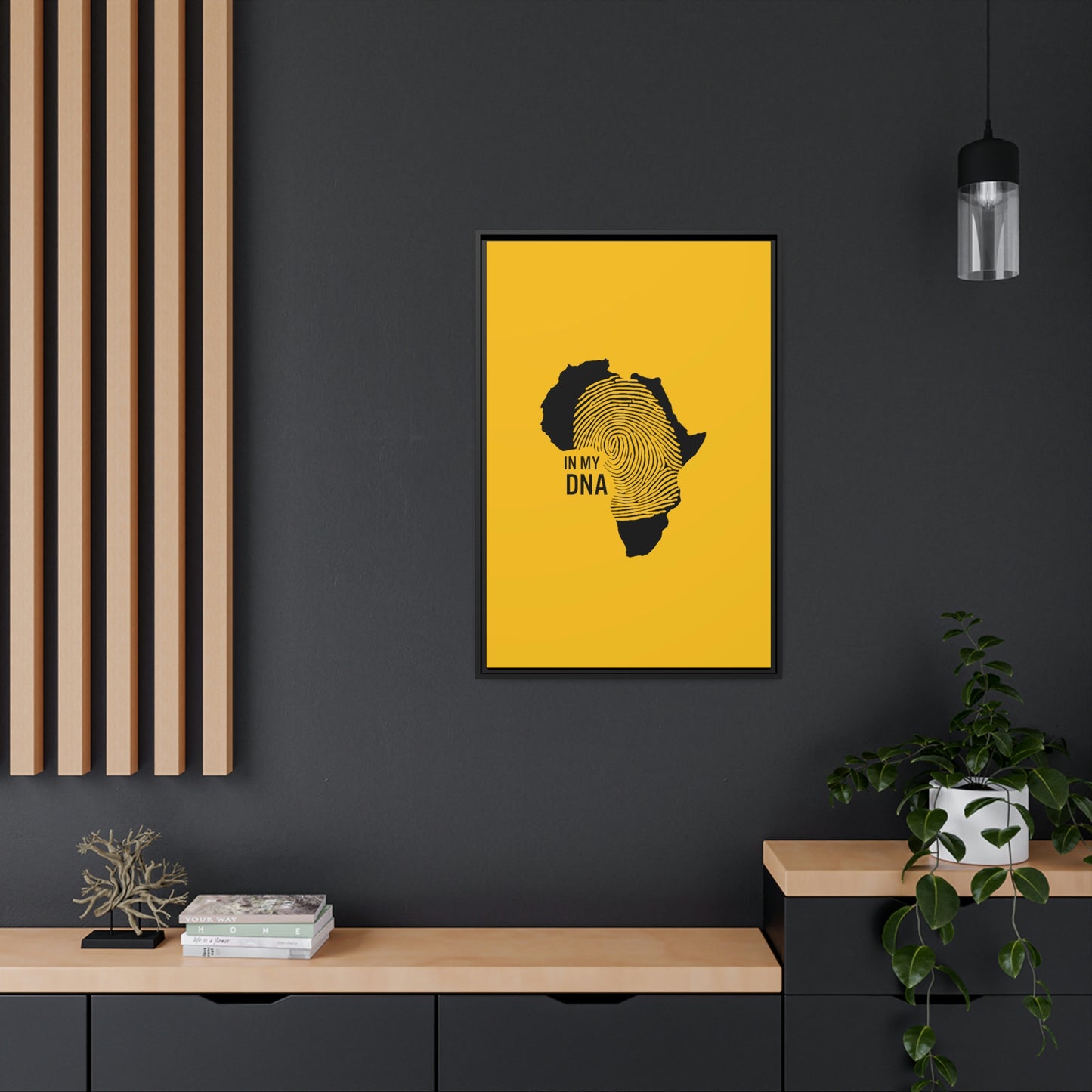 Africa in my DNA, Black Frame