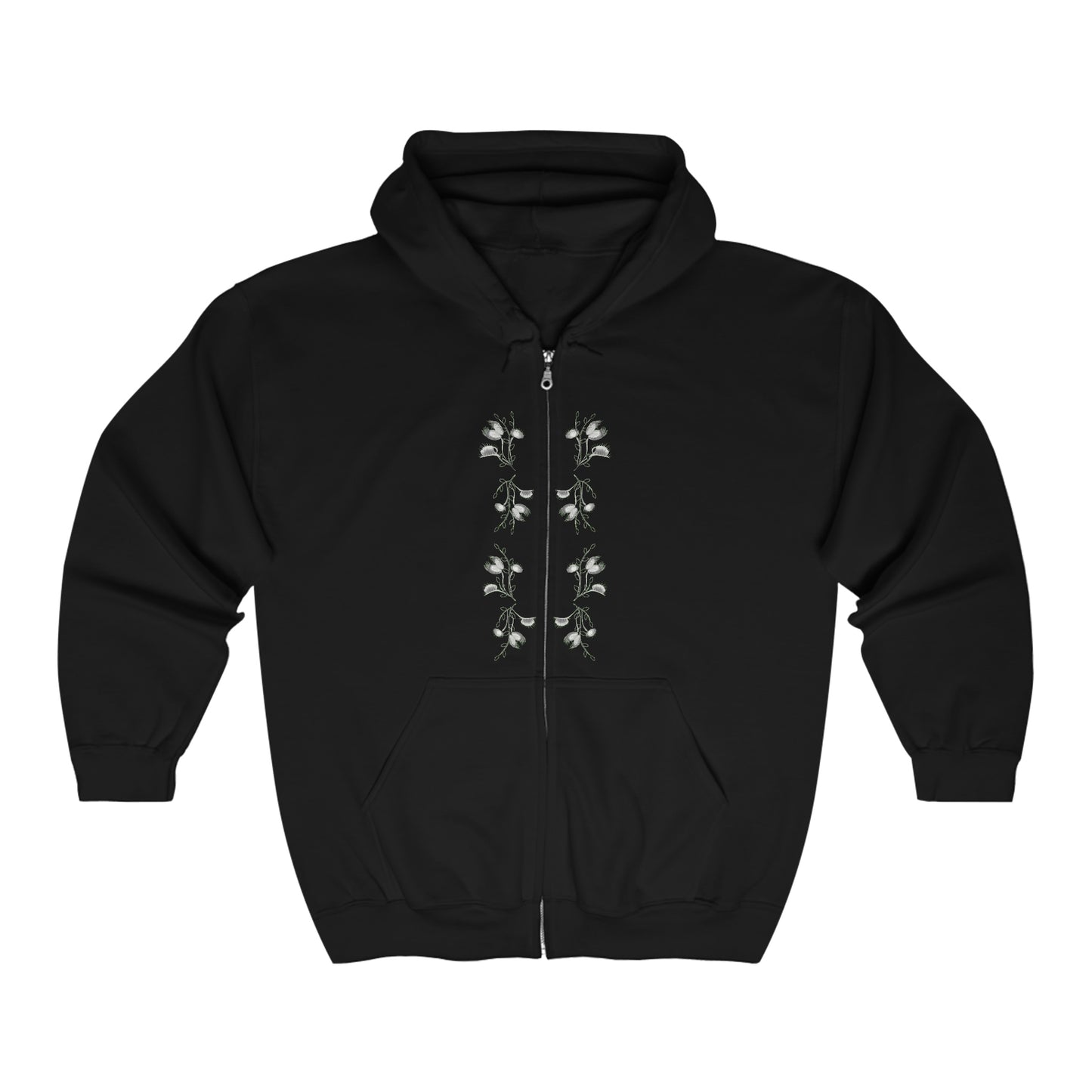 Wednesday Addams Heavy Blend Full Zip Hoodie