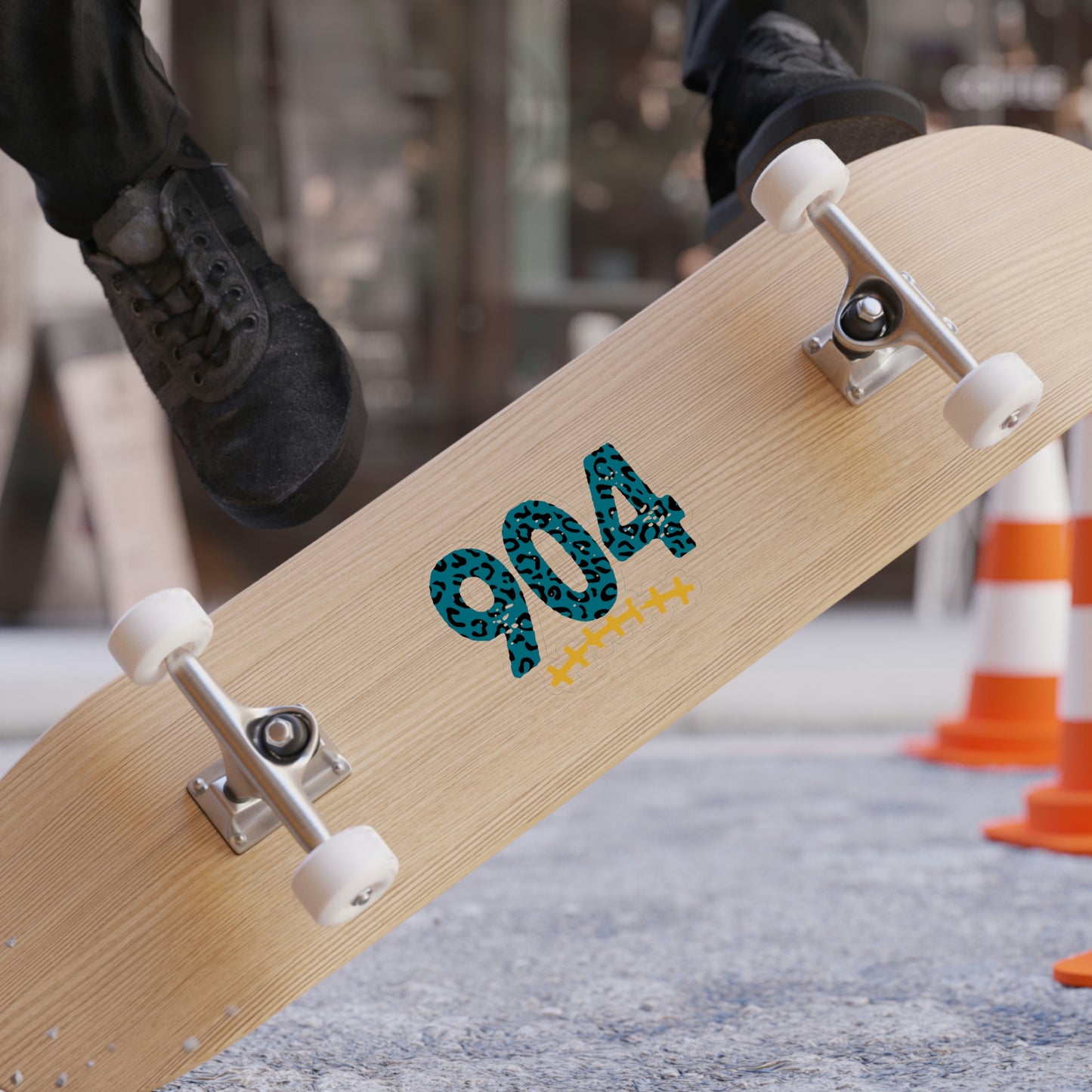 904 Transparent Outdoor Stickers, Die-Cut, 1pcs