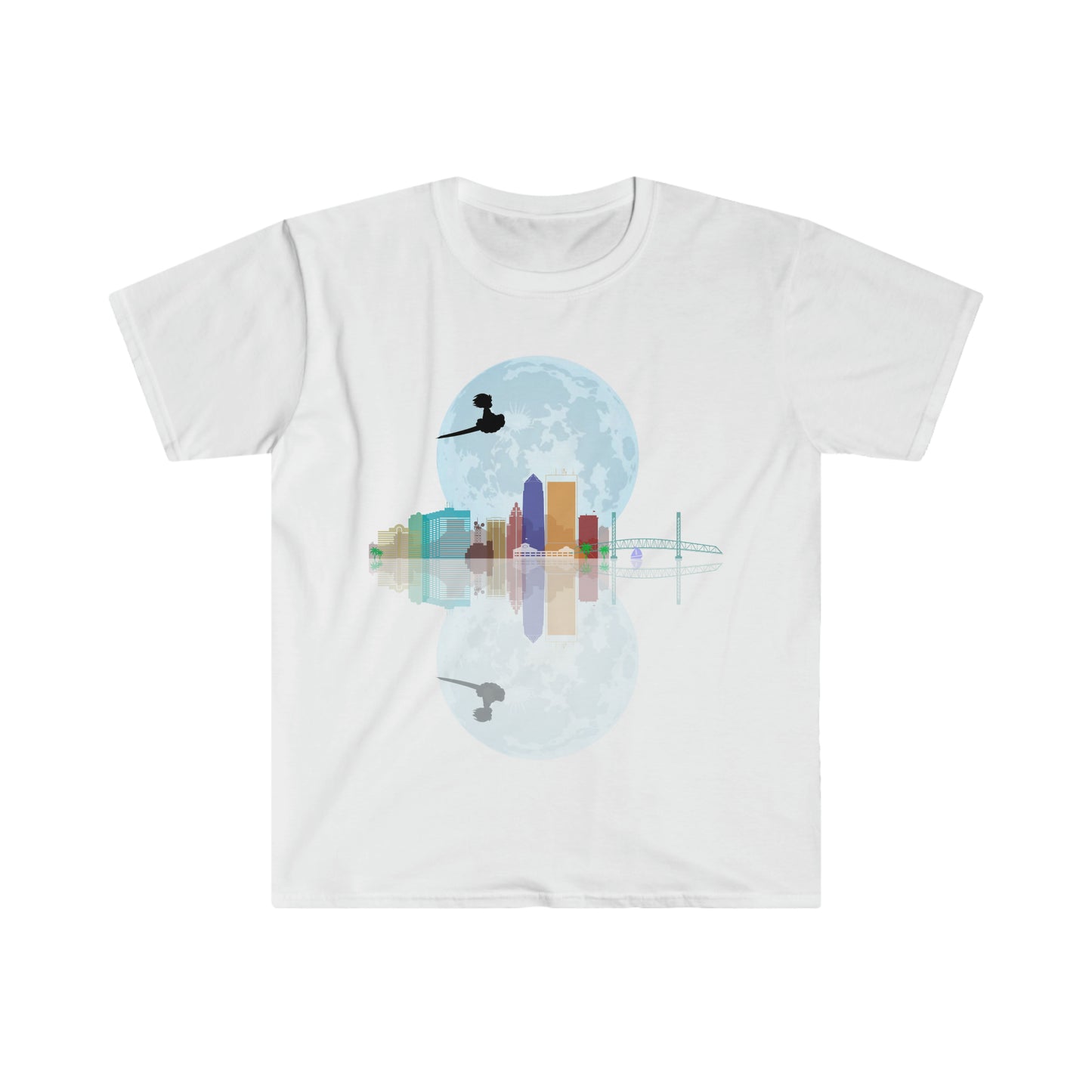 Unisex Softstyle Goku on Nimbus T-Shirt