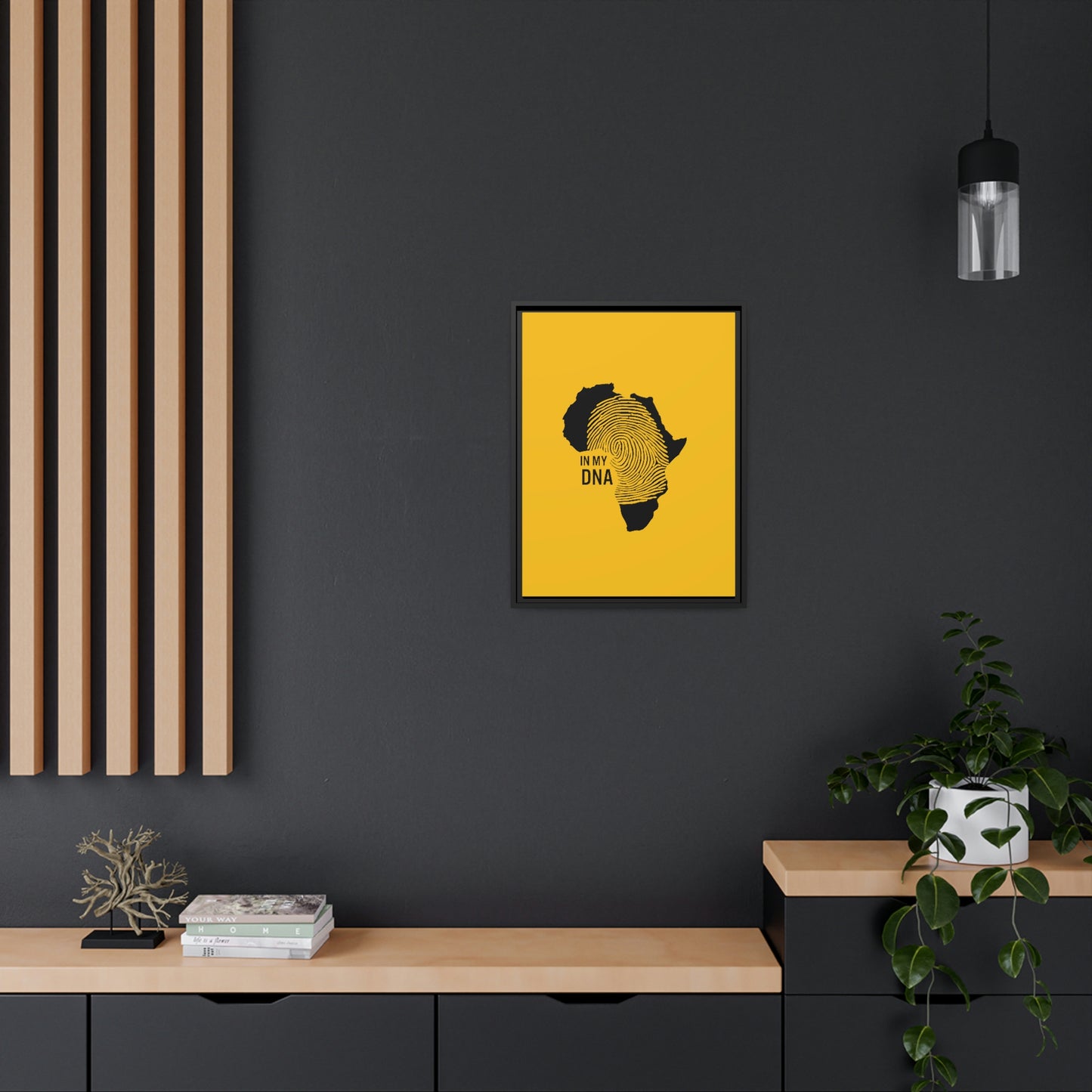 Africa in my DNA, Black Frame