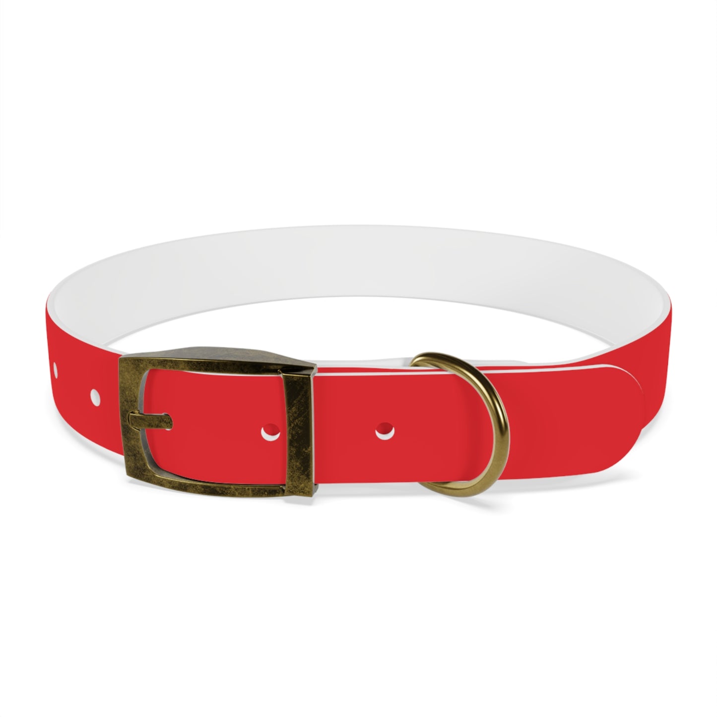 Red Kitsune Dog Collar