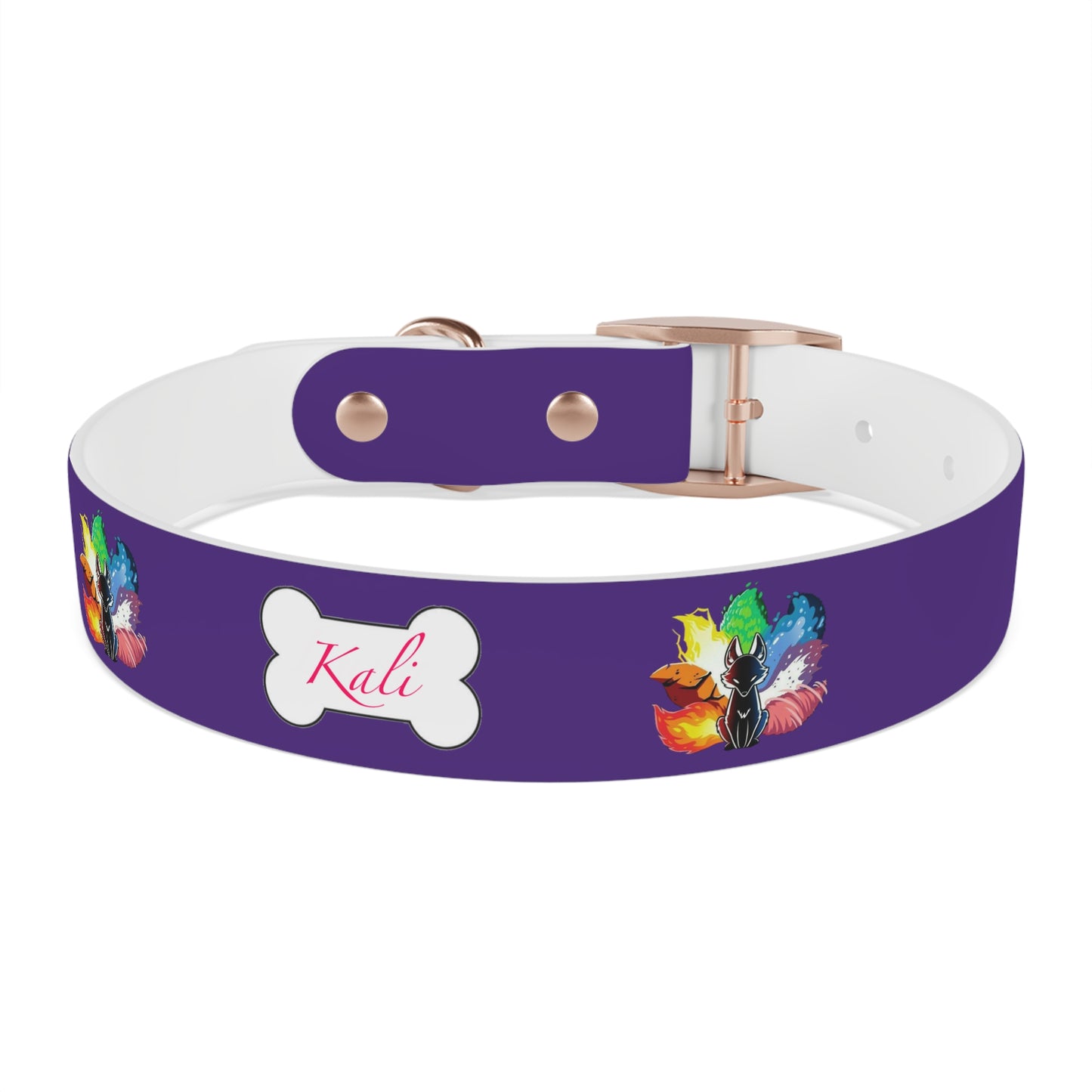 Ninetailed fox Dog Collar