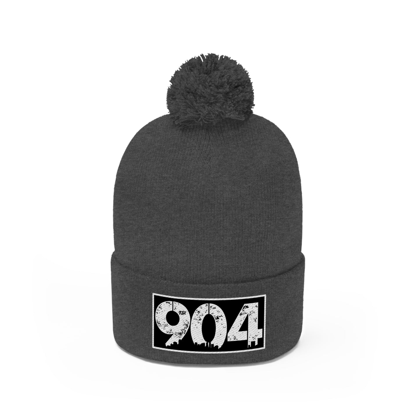 Duval 904 embroidered Pom Pom Beanie
