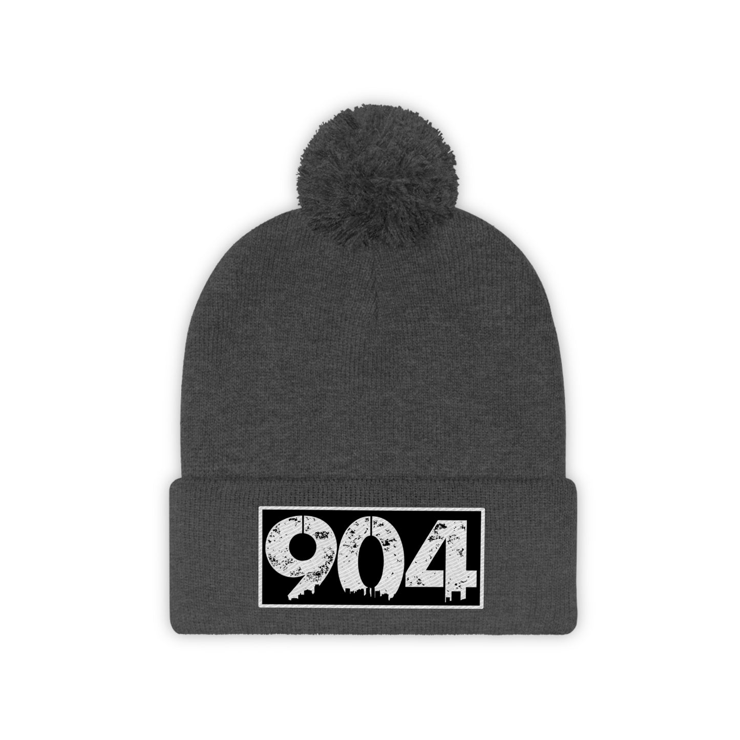 Duval 904 embroidered Pom Pom Beanie