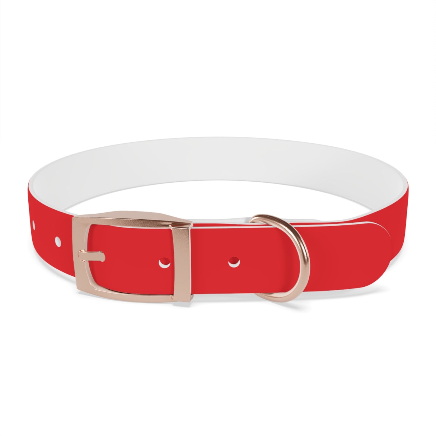 Red Kitsune Dog Collar