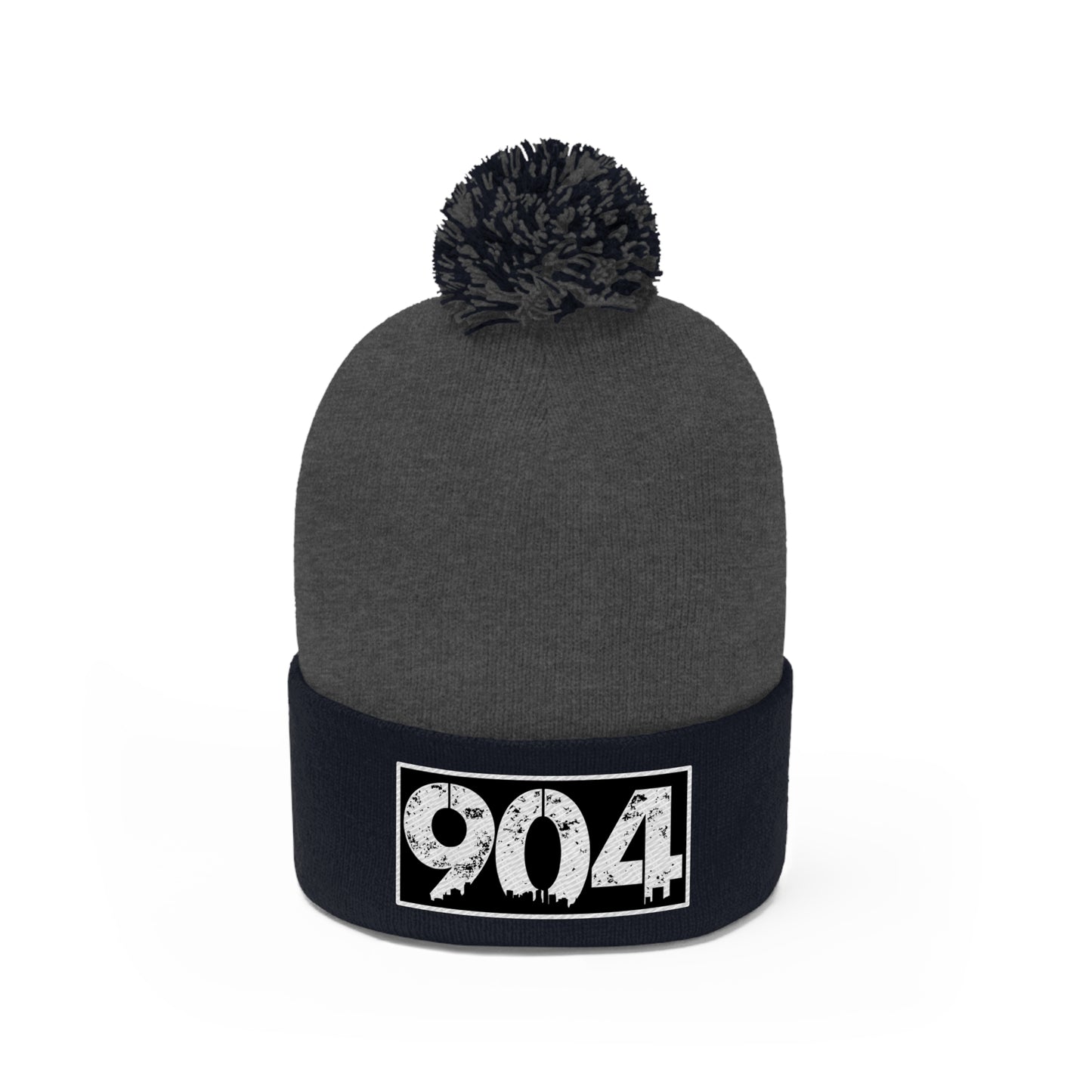 Duval 904 embroidered Pom Pom Beanie