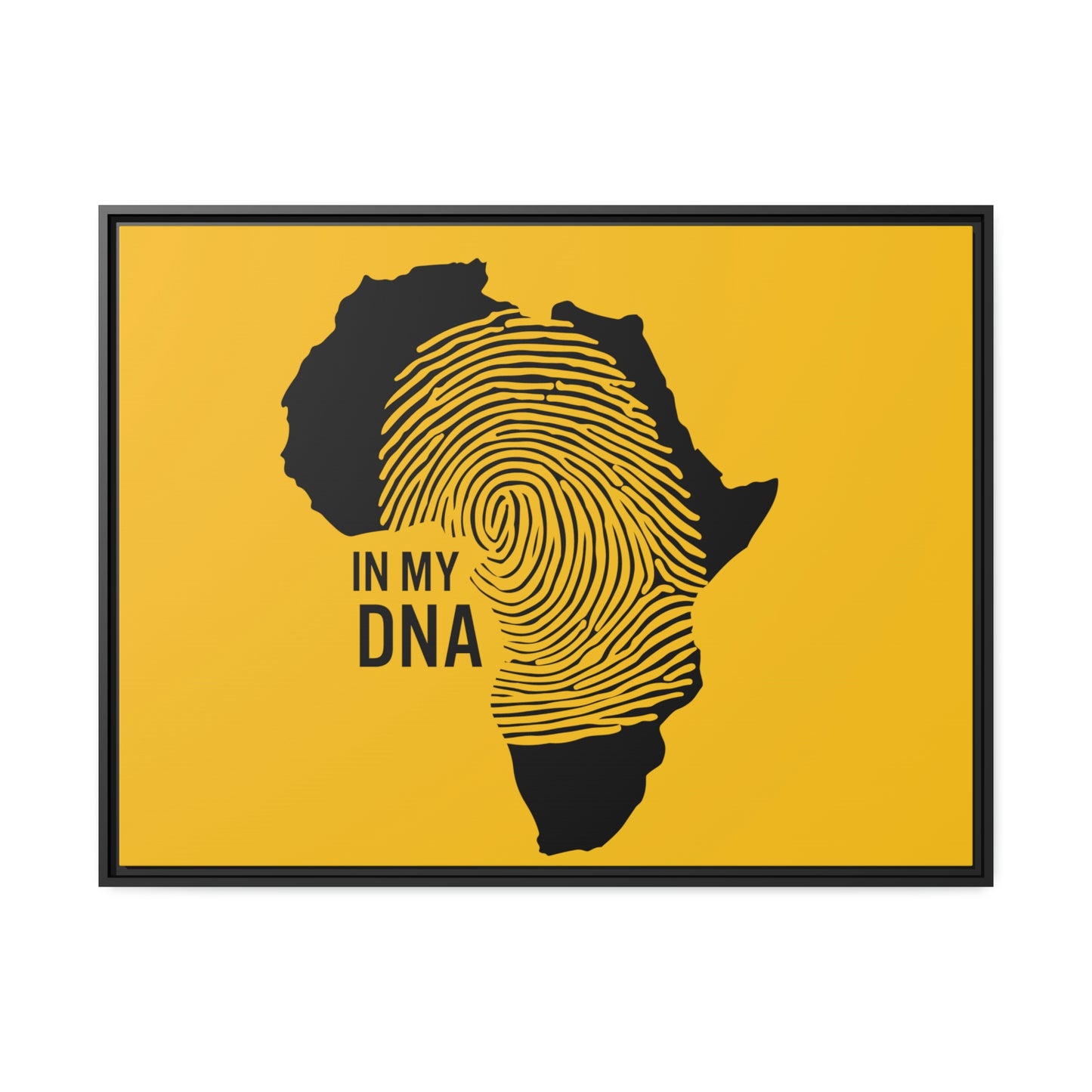 Africa in my DNA, Black Frame