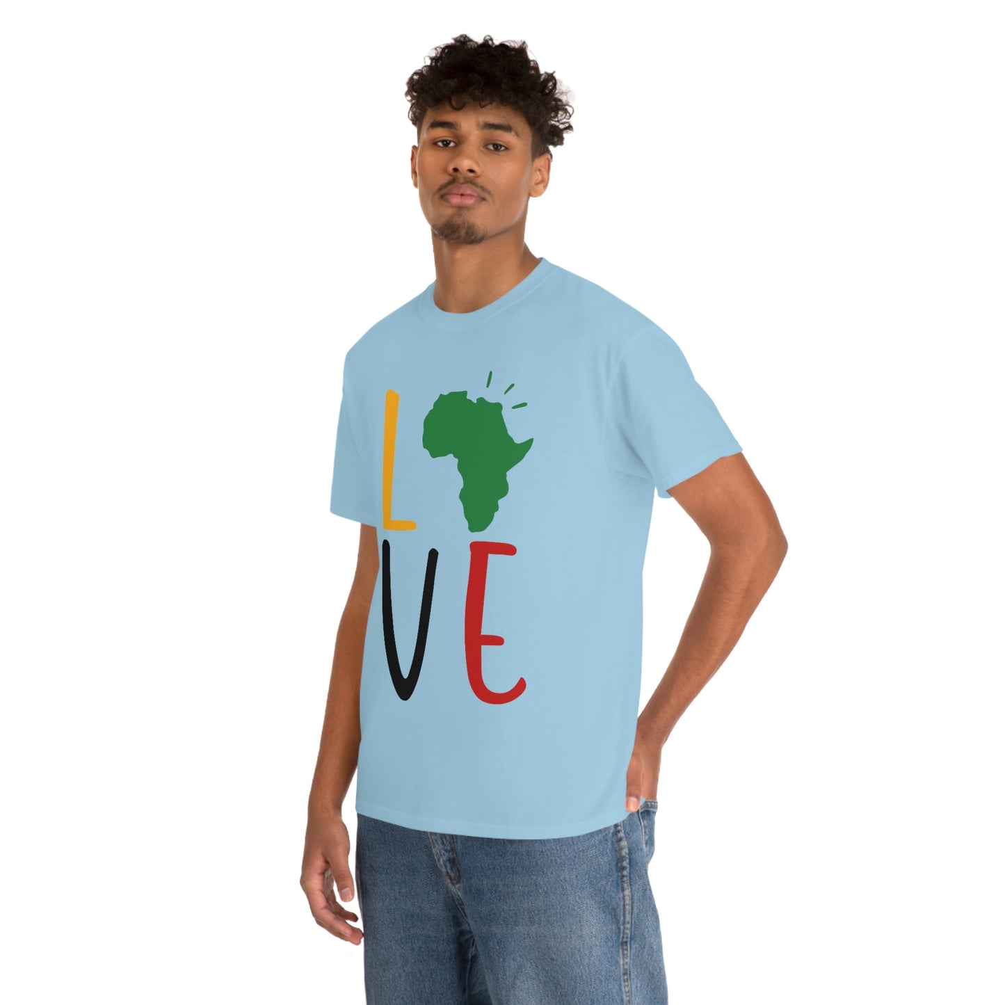 Black Love Unisex Heavy Cotton Tee