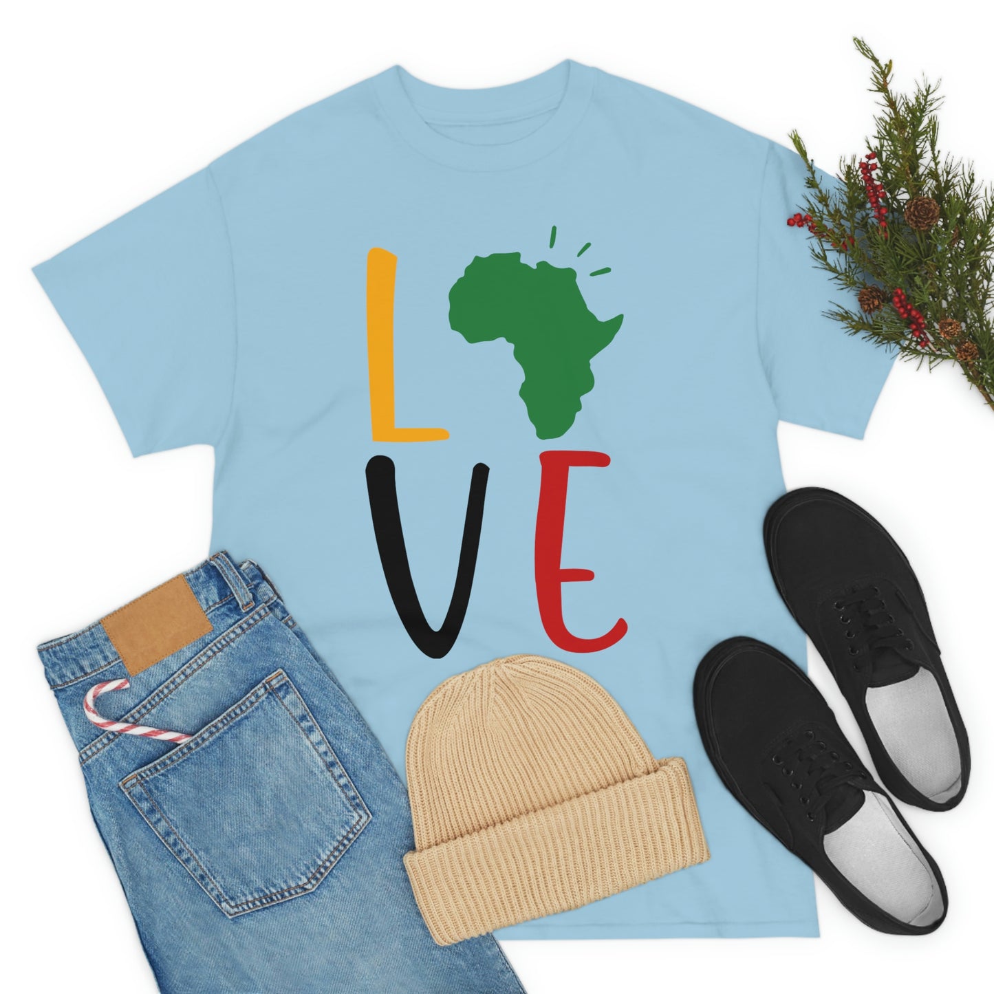 Black Love Unisex Heavy Cotton Tee