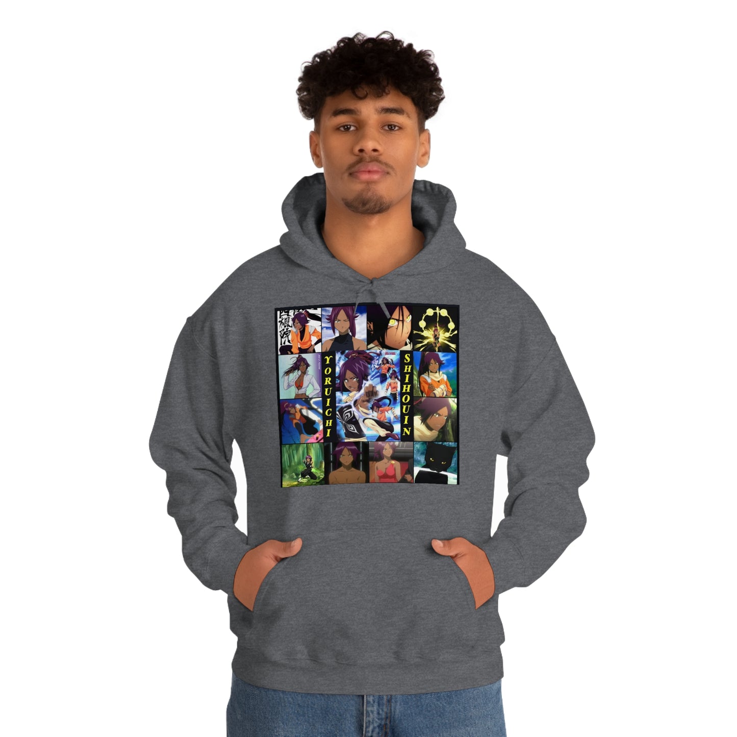 Yoruichi Unisex Heavy Blend Pullover Hoodie