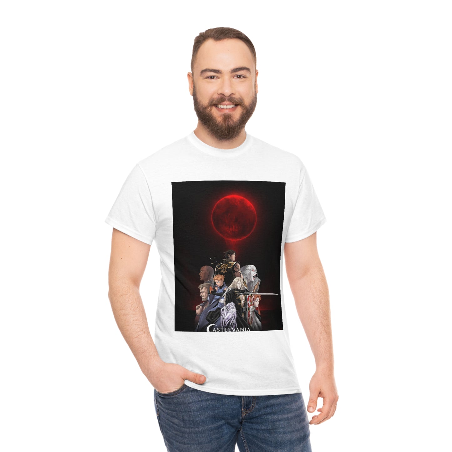 Castlevania Unisex Heavy Cotton T-Shirt