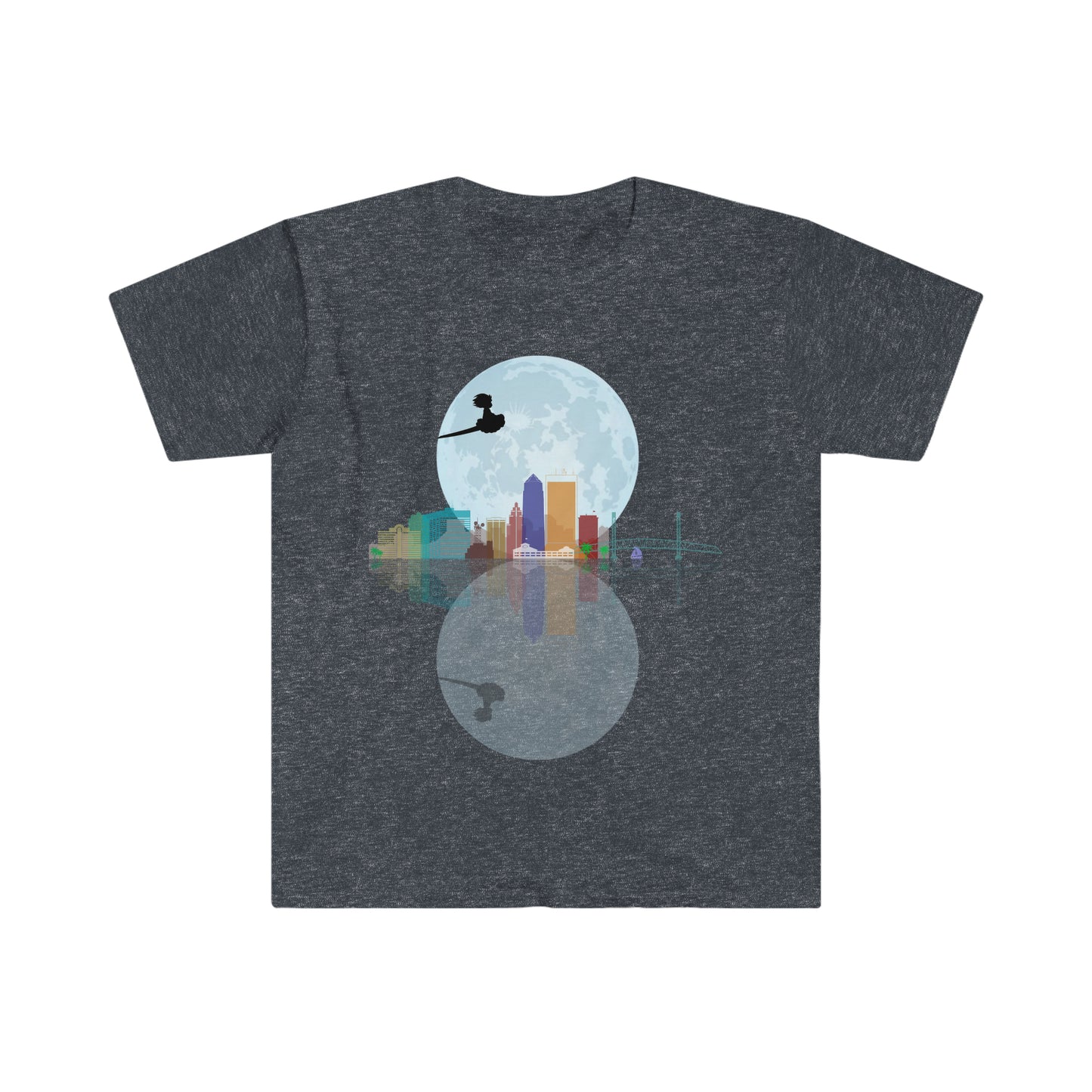 Unisex Softstyle Goku on Nimbus T-Shirt