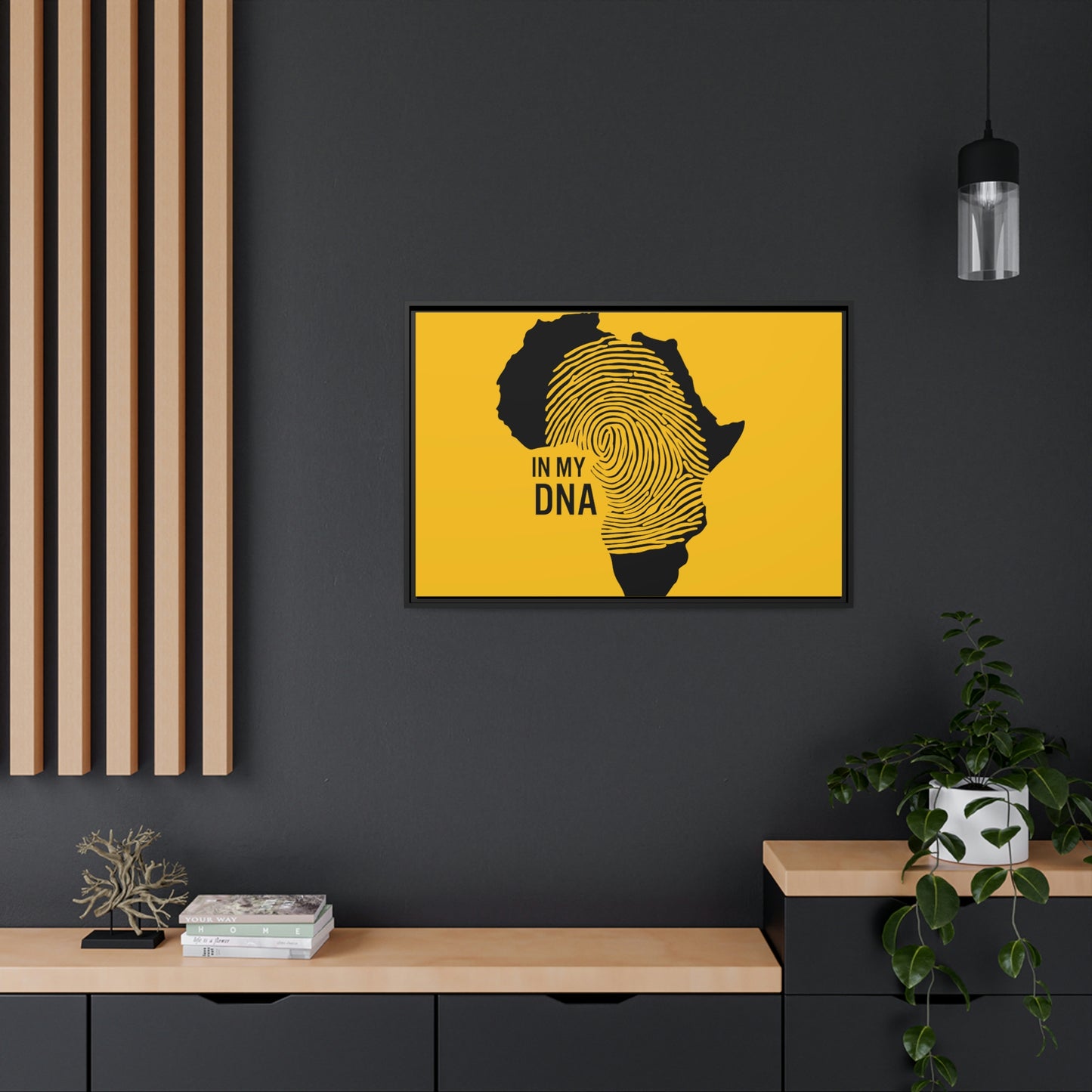Africa in my DNA, Black Frame