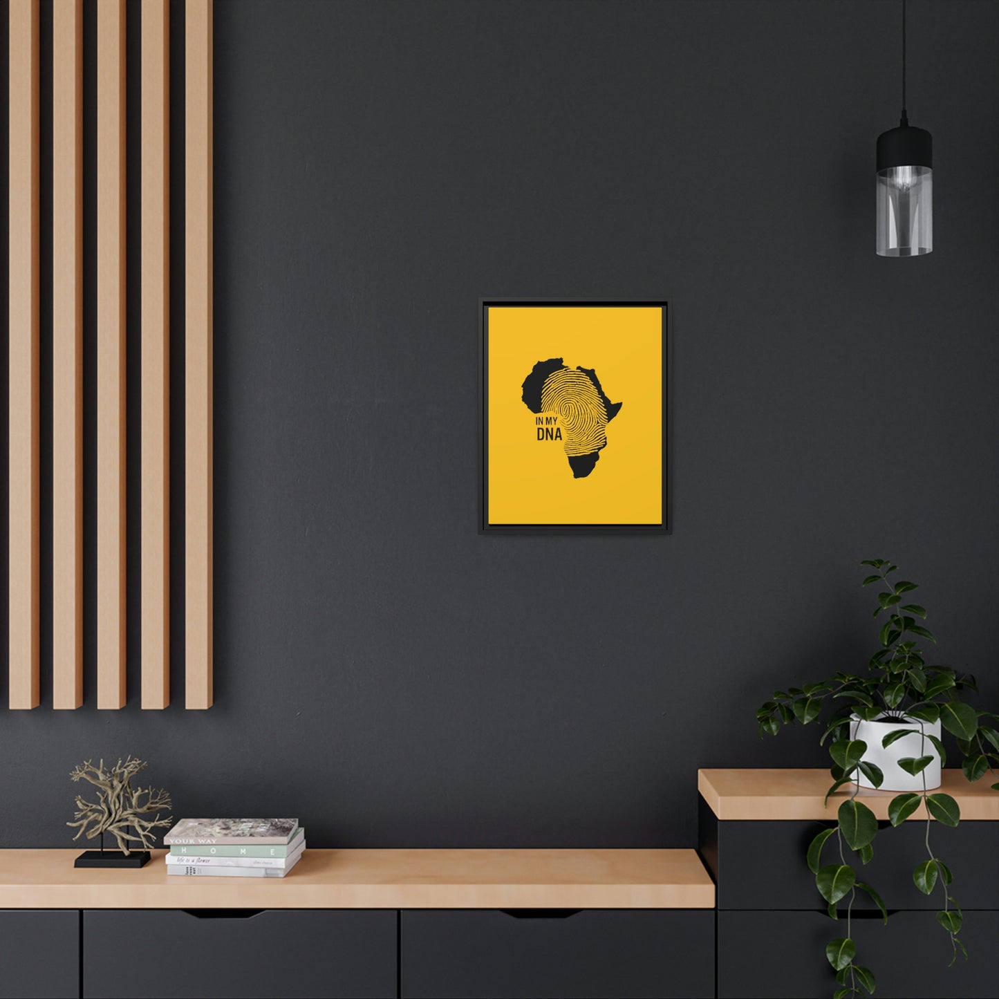 Africa in my DNA, Black Frame
