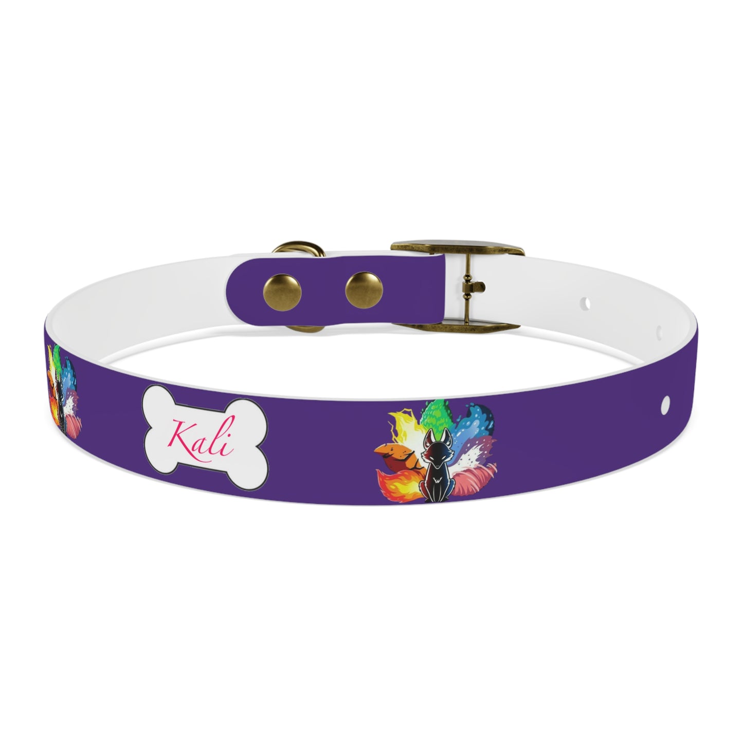 Ninetailed fox Dog Collar