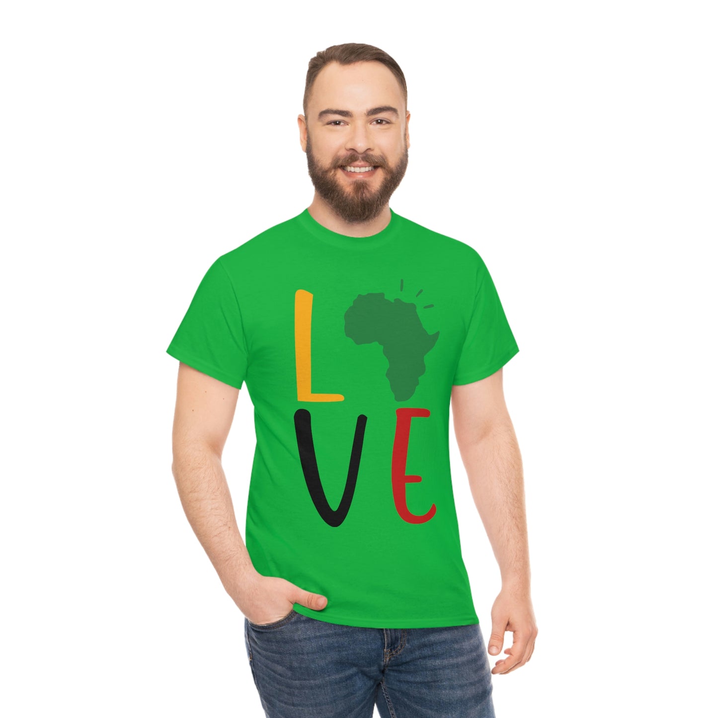 Black Love Unisex Heavy Cotton Tee