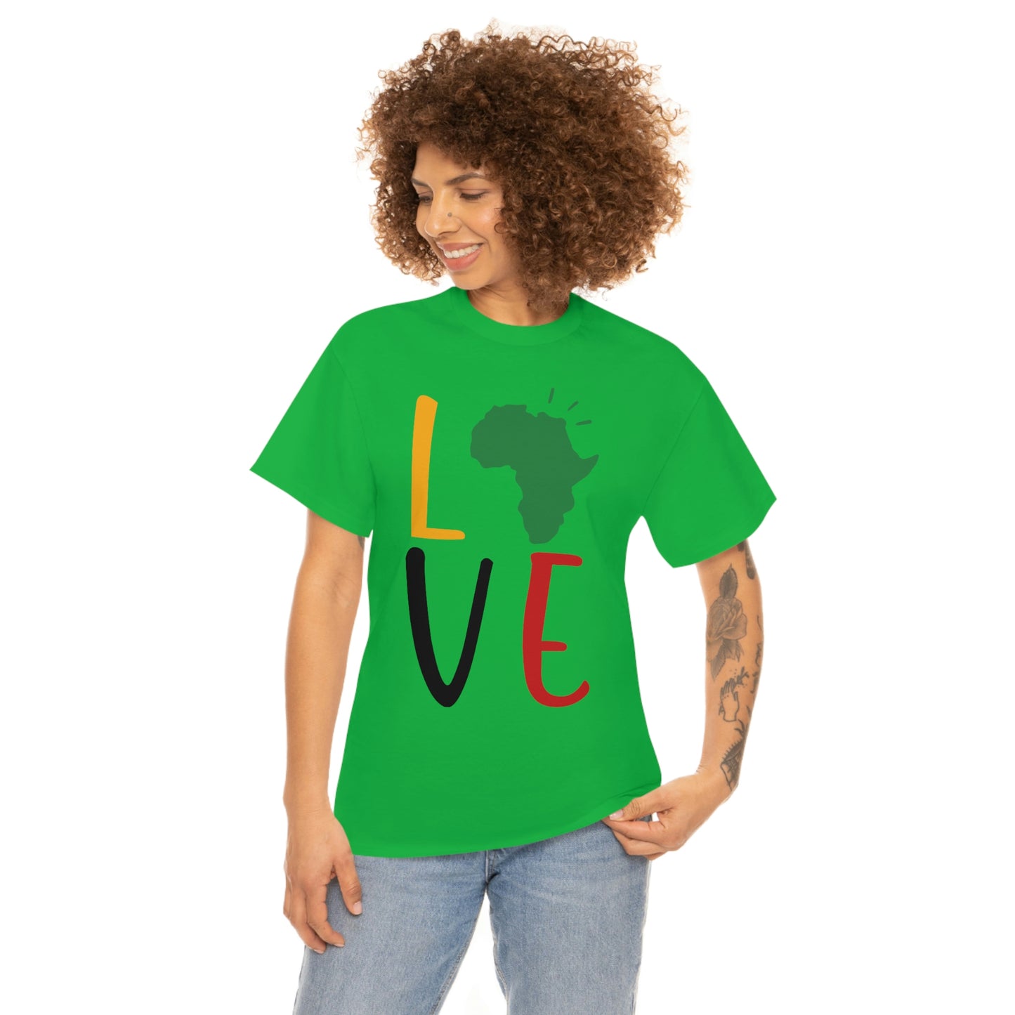 Black Love Unisex Heavy Cotton Tee
