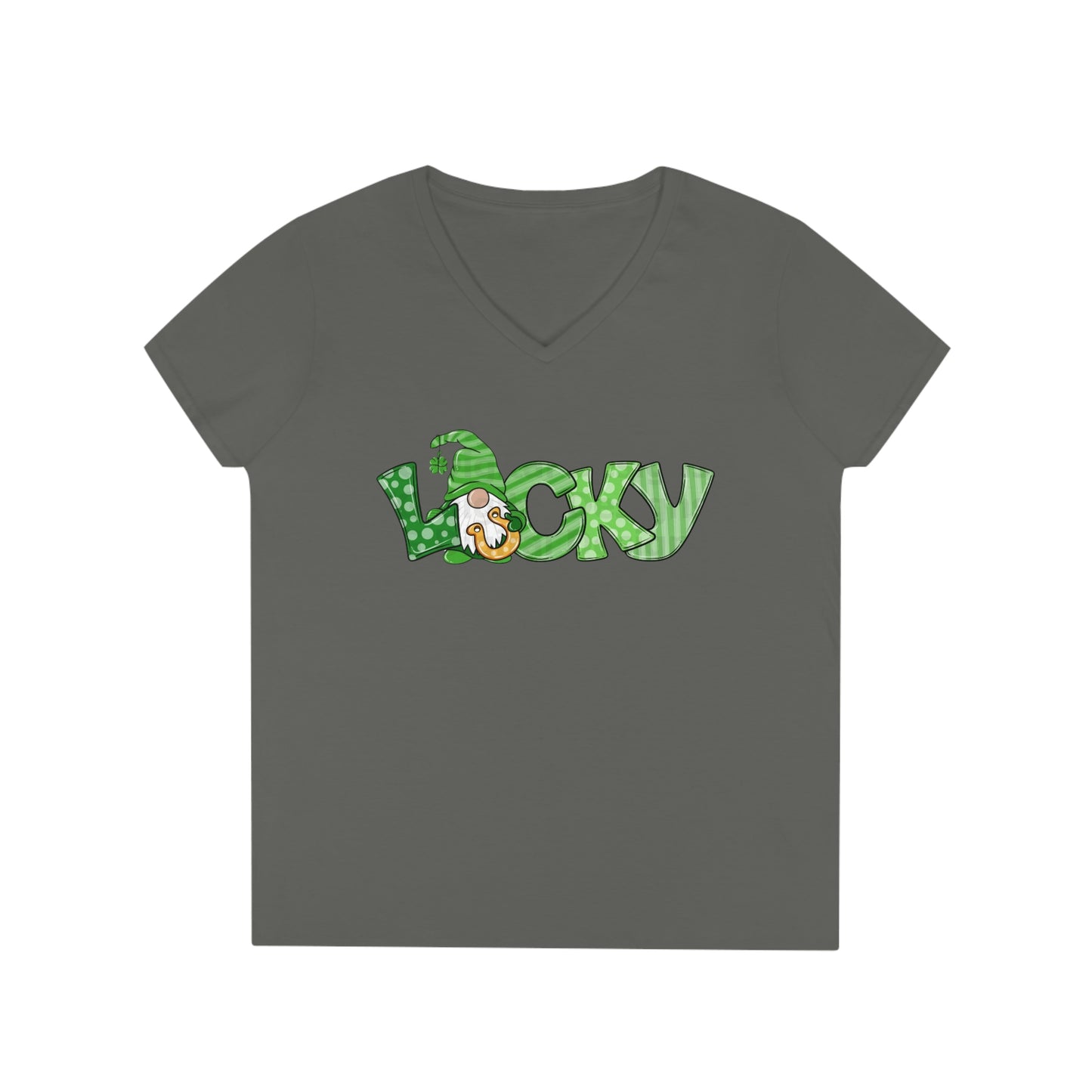 Ladies' Saint Patrick’s Day V-Neck T-Shirt