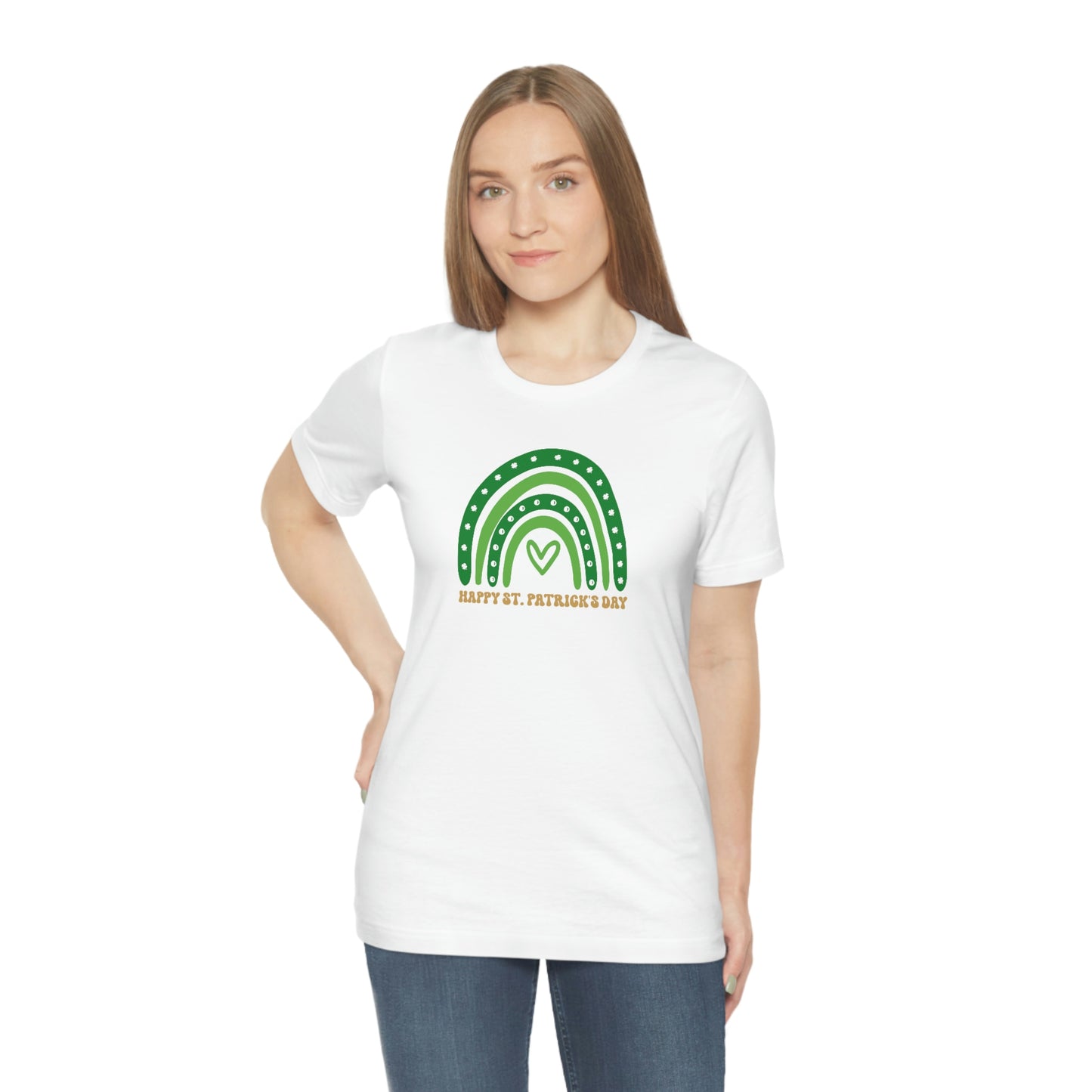 Happy St Patricks Day Unisex Jersey Short Sleeve Tee