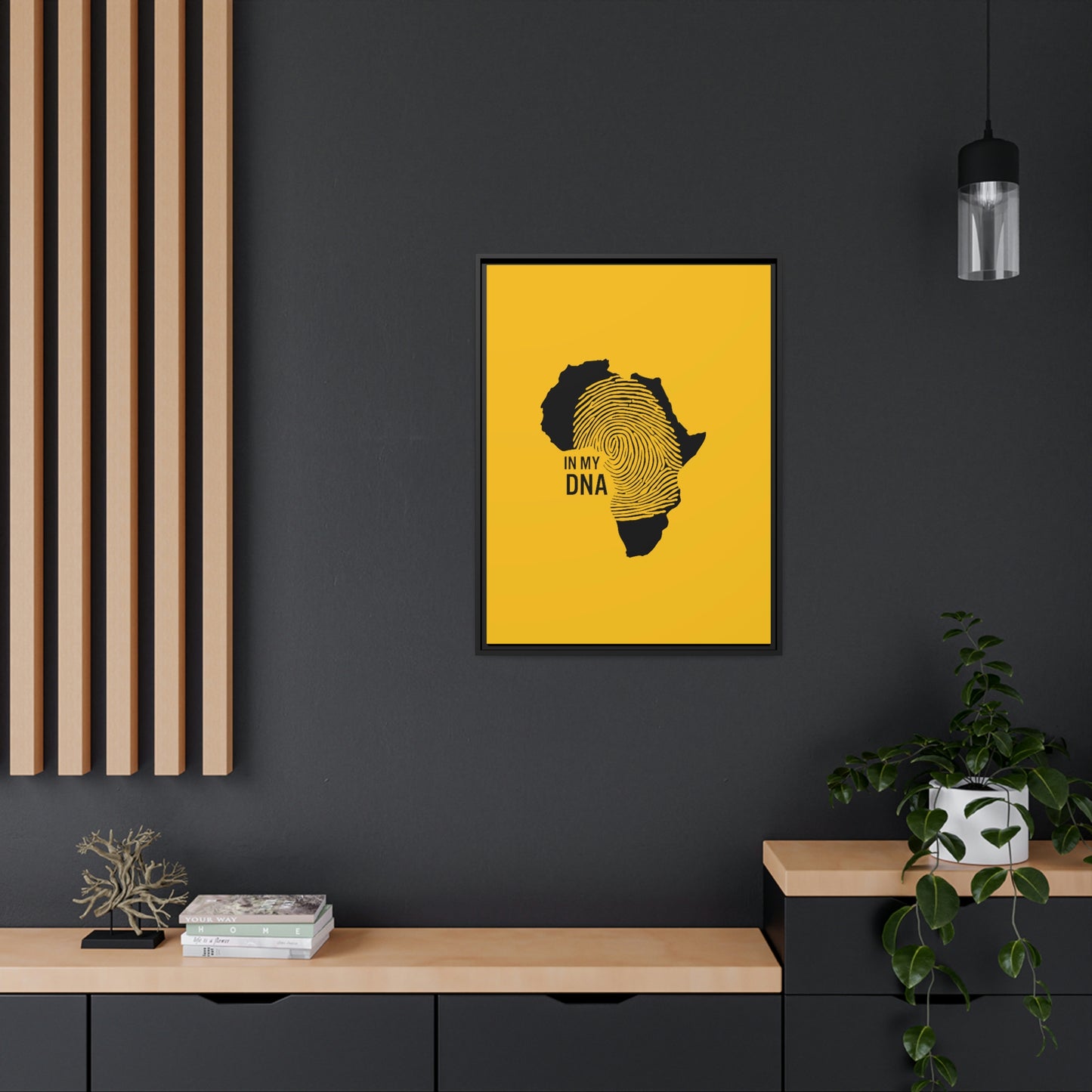 Africa in my DNA, Black Frame