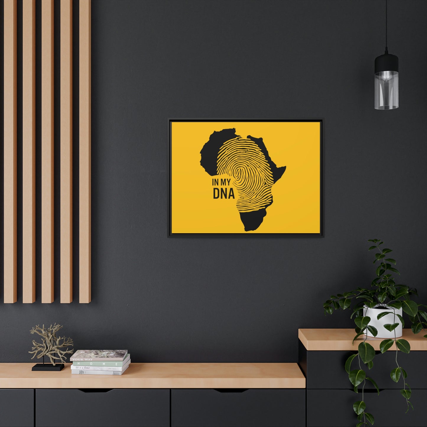 Africa in my DNA, Black Frame