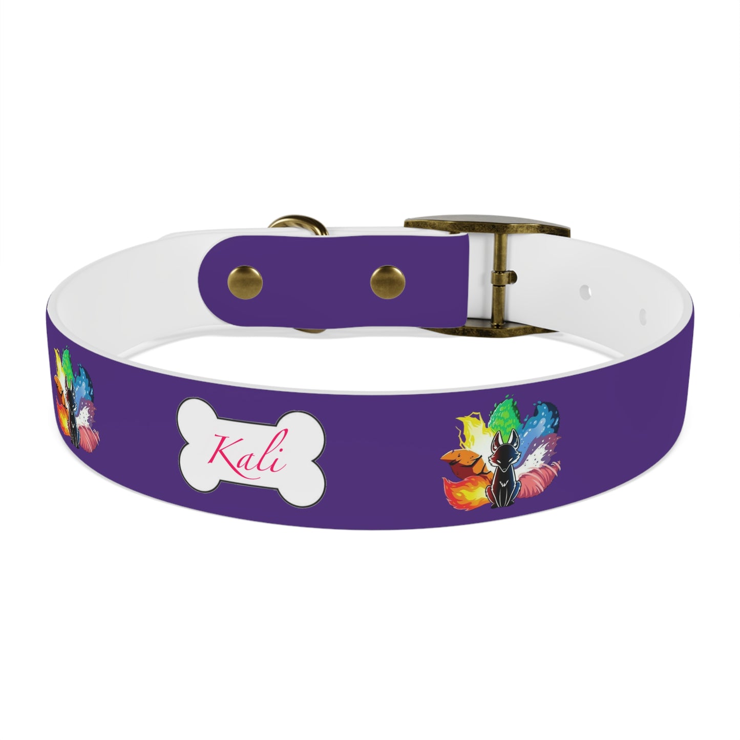 Ninetailed fox Dog Collar
