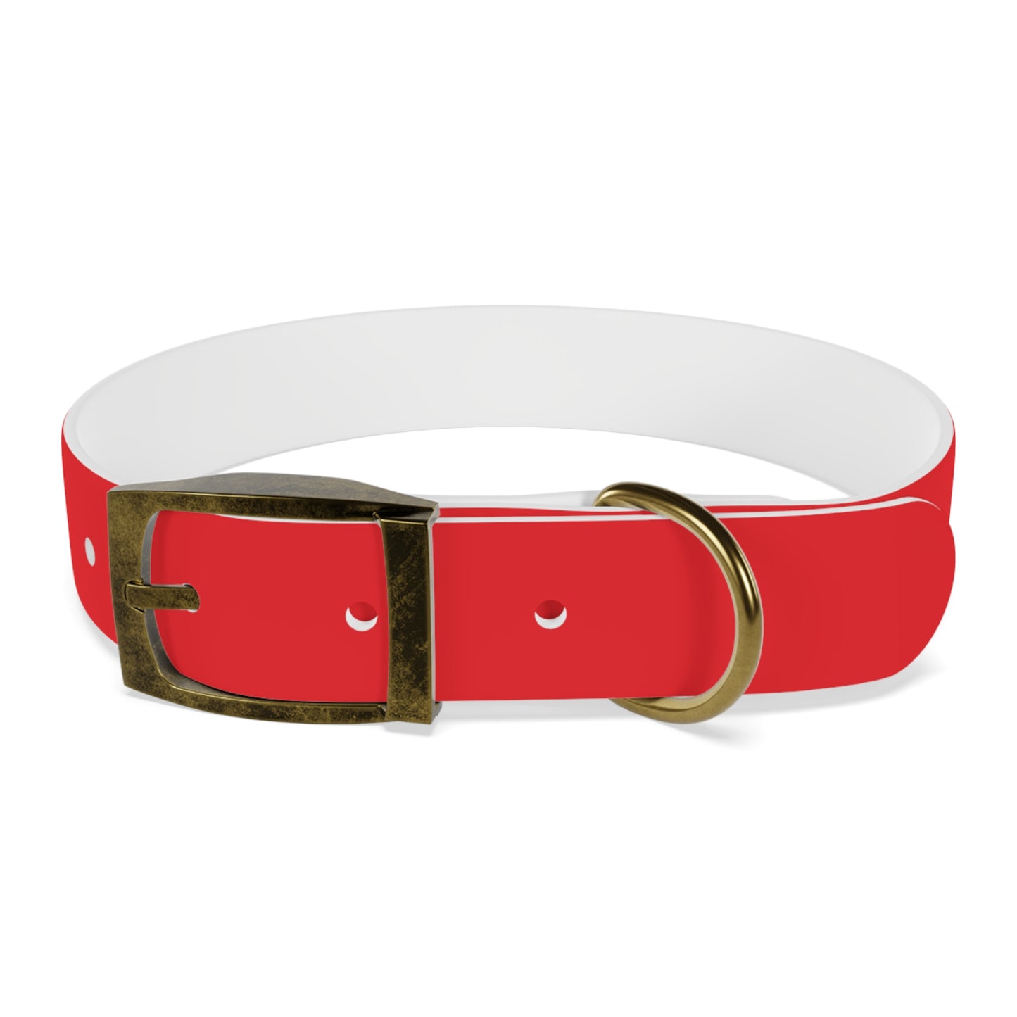 Red Kitsune Dog Collar