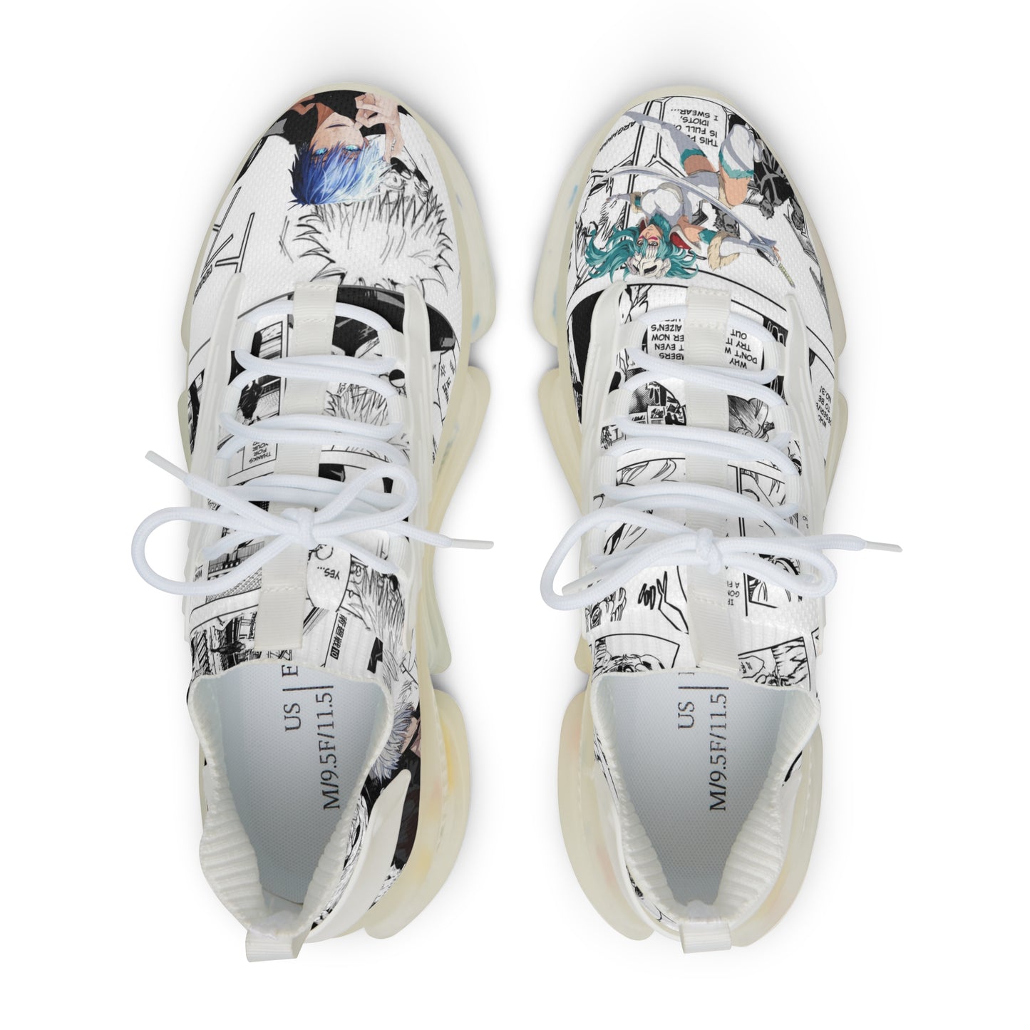 Nell/Gojo Custom Mesh Sports Sneakers