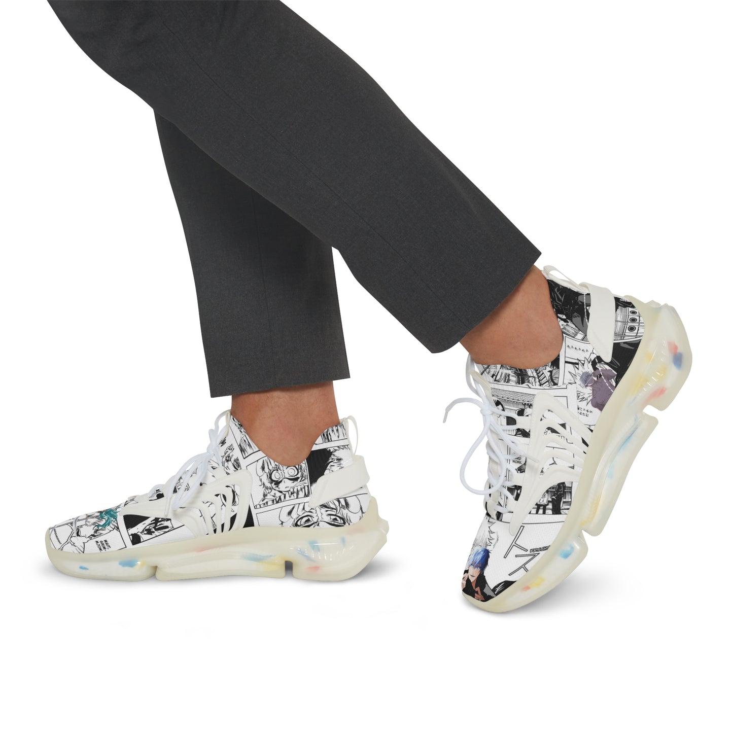 Nell/Gojo Custom Mesh Sports Sneakers