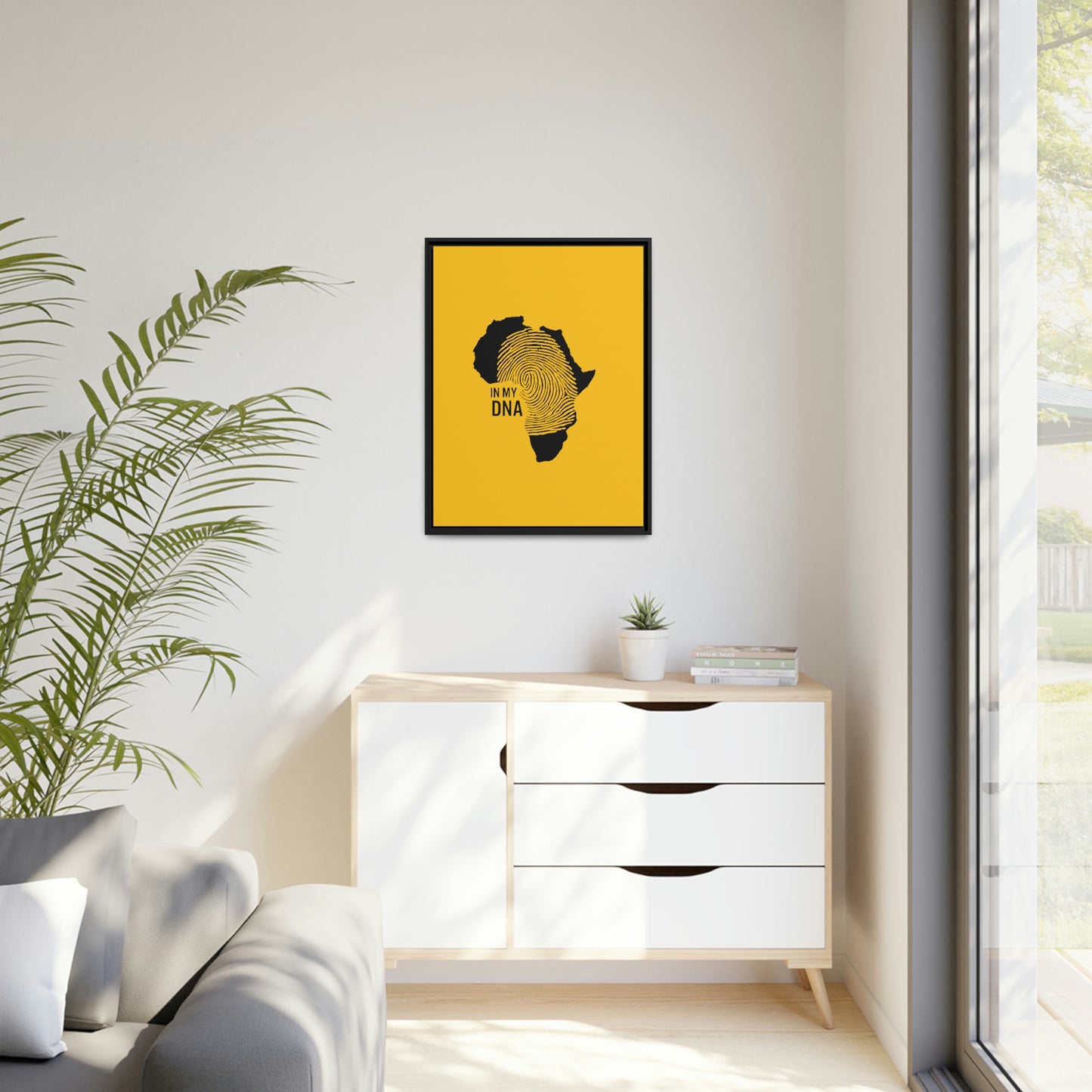 Africa in my DNA, Black Frame