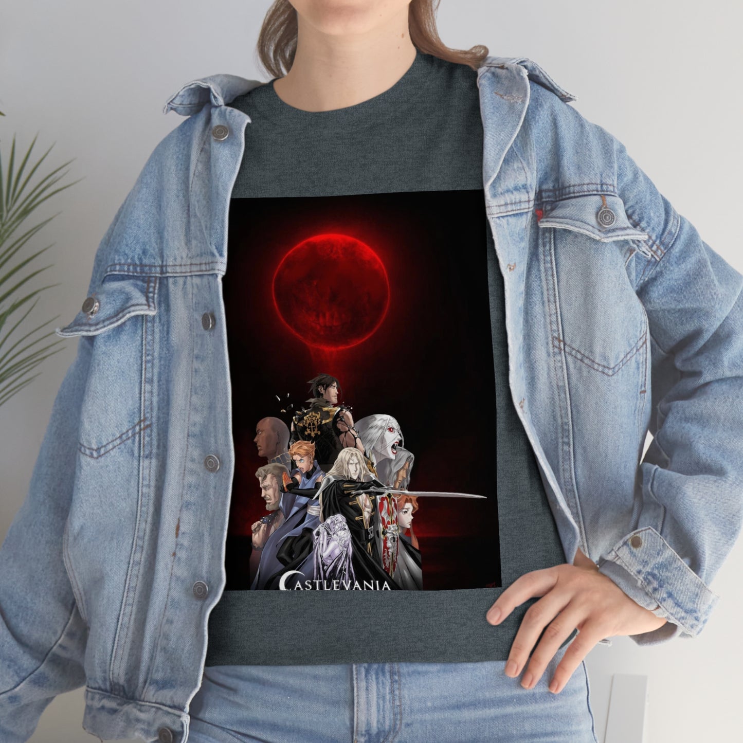 Castlevania Unisex Heavy Cotton T-Shirt