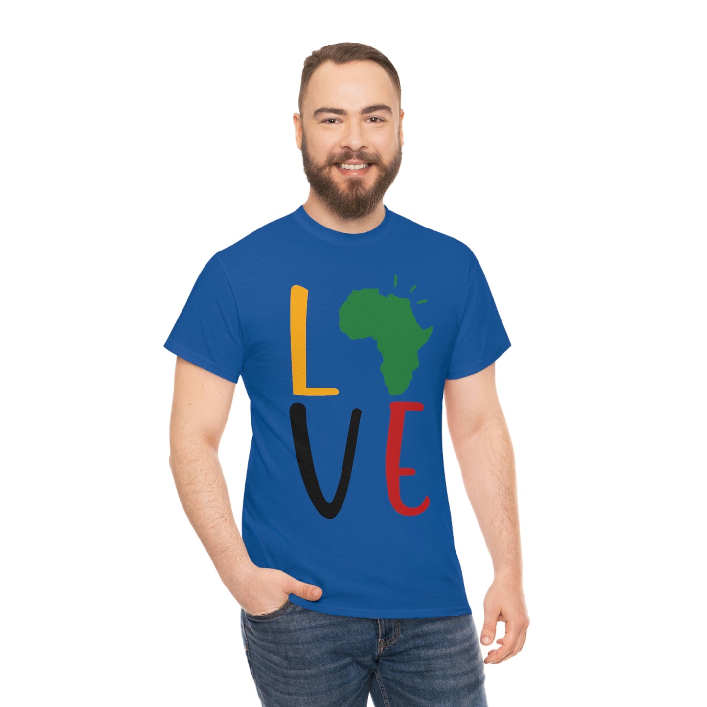 Black Love Unisex Heavy Cotton Tee